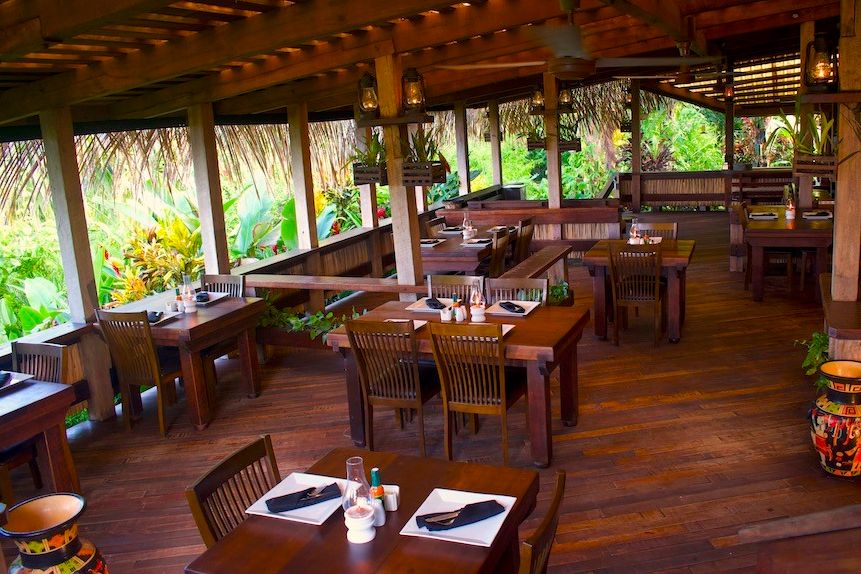 Belize Lamanai Outpost Lodge Dining
