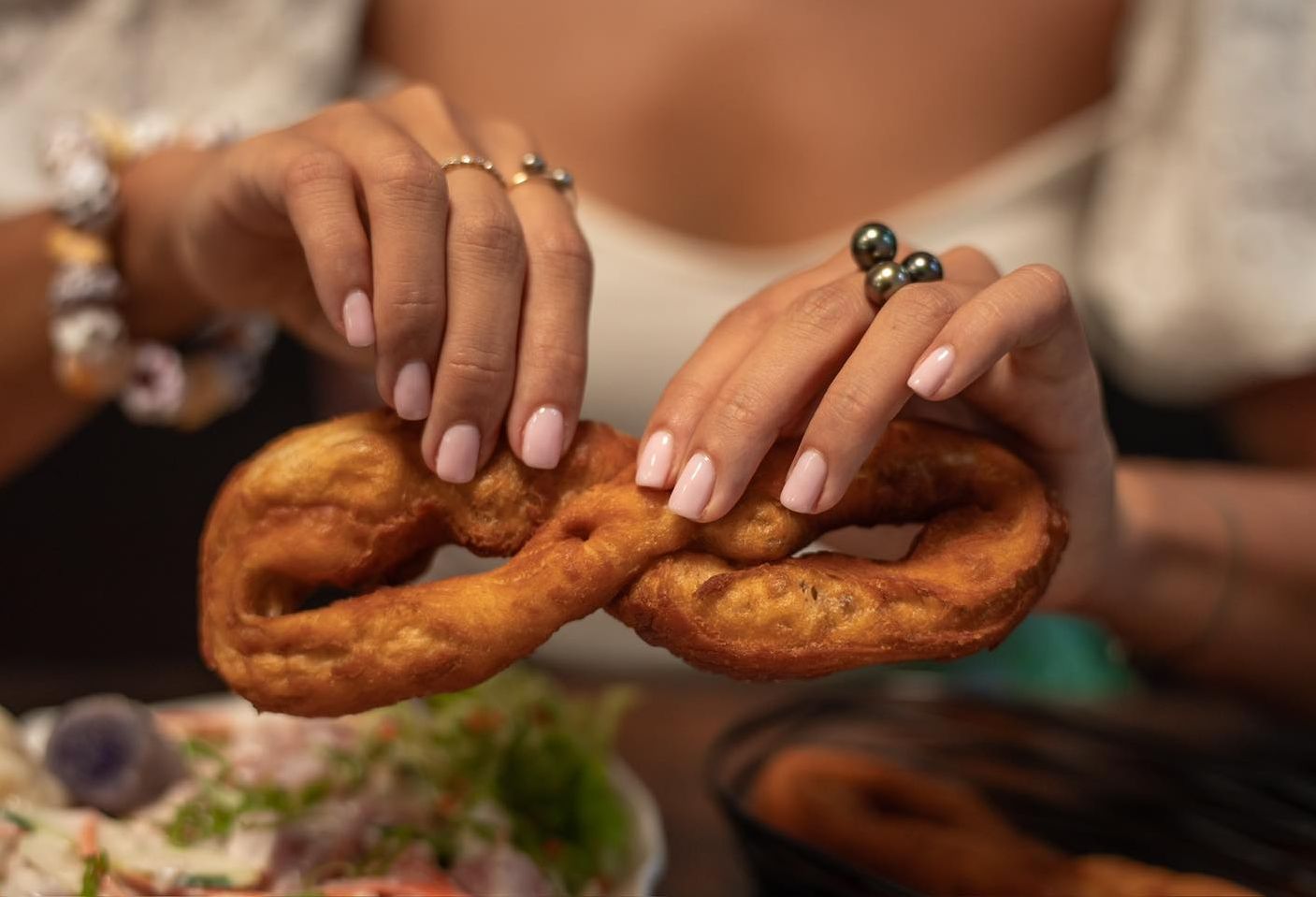 Frans-Polynesie Tahiti Papeet Food Tour Ontbijt Donut