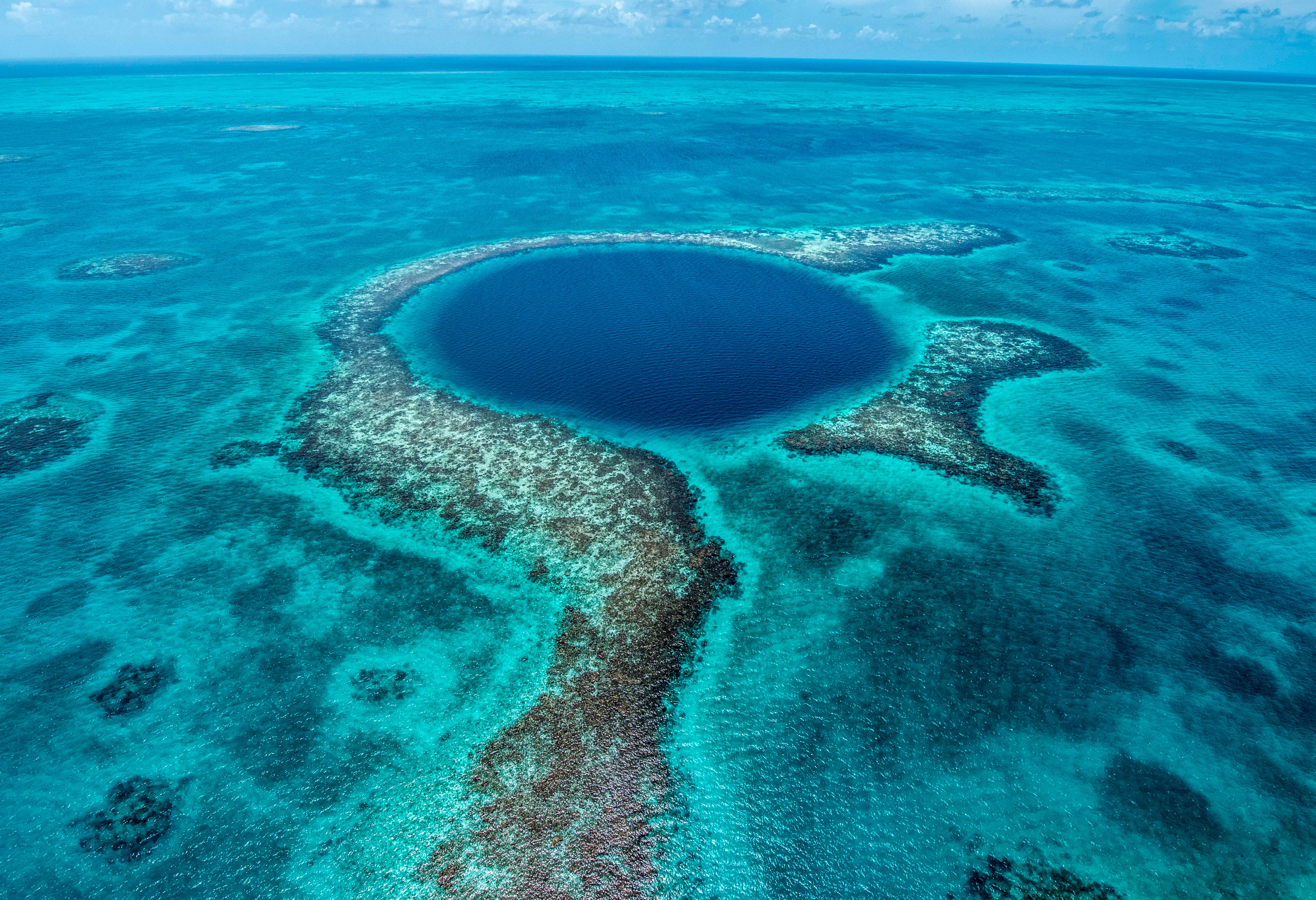 Great Blue Hole in Belize