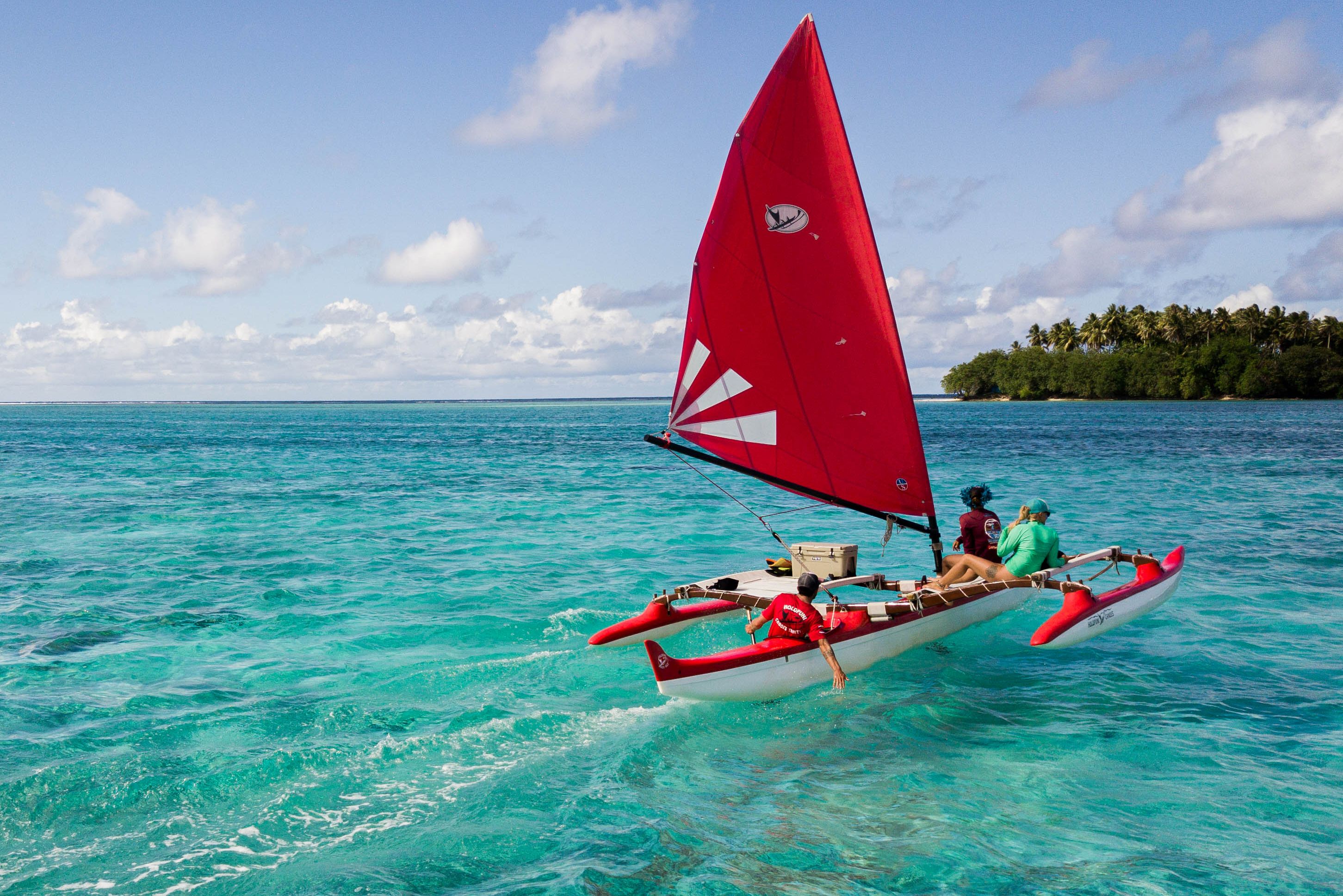 Frans Polynesie Raiatea Private Sailing Outrigger Kano