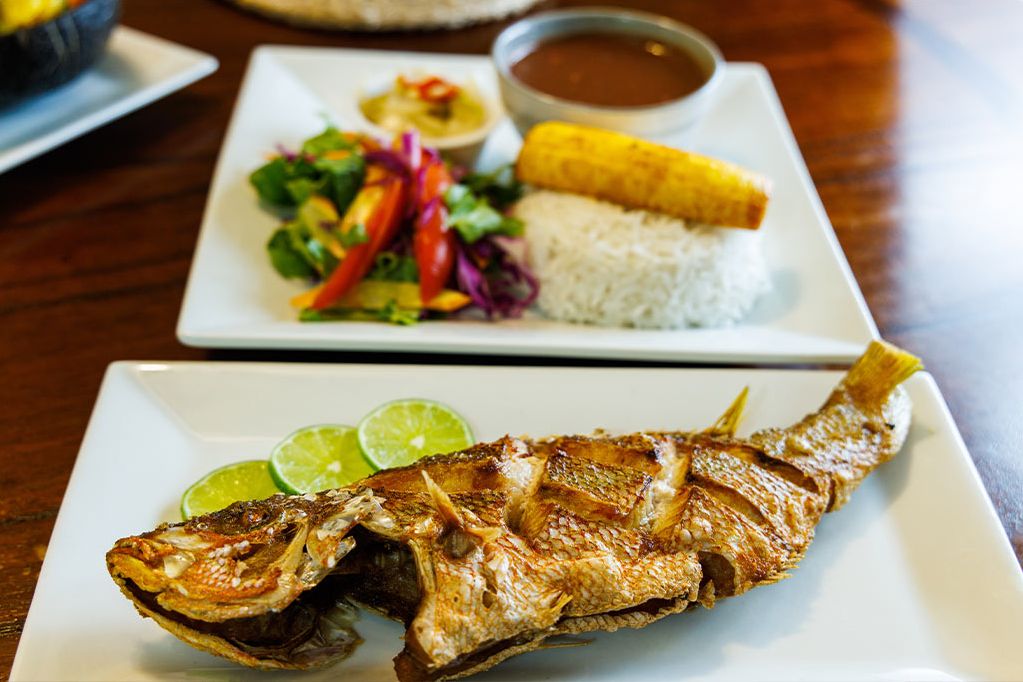 Belize Hopkins Coconut Row Boutique Hotel & Resort Dineren