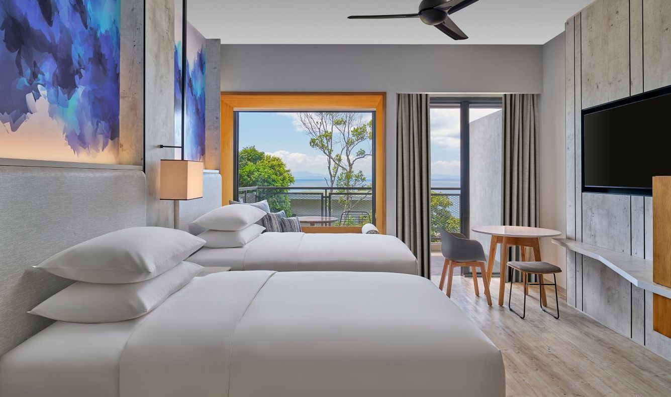 Maleisie Perhentian Marriott Resort and Spa Deluxe Kamer Partial Sea View