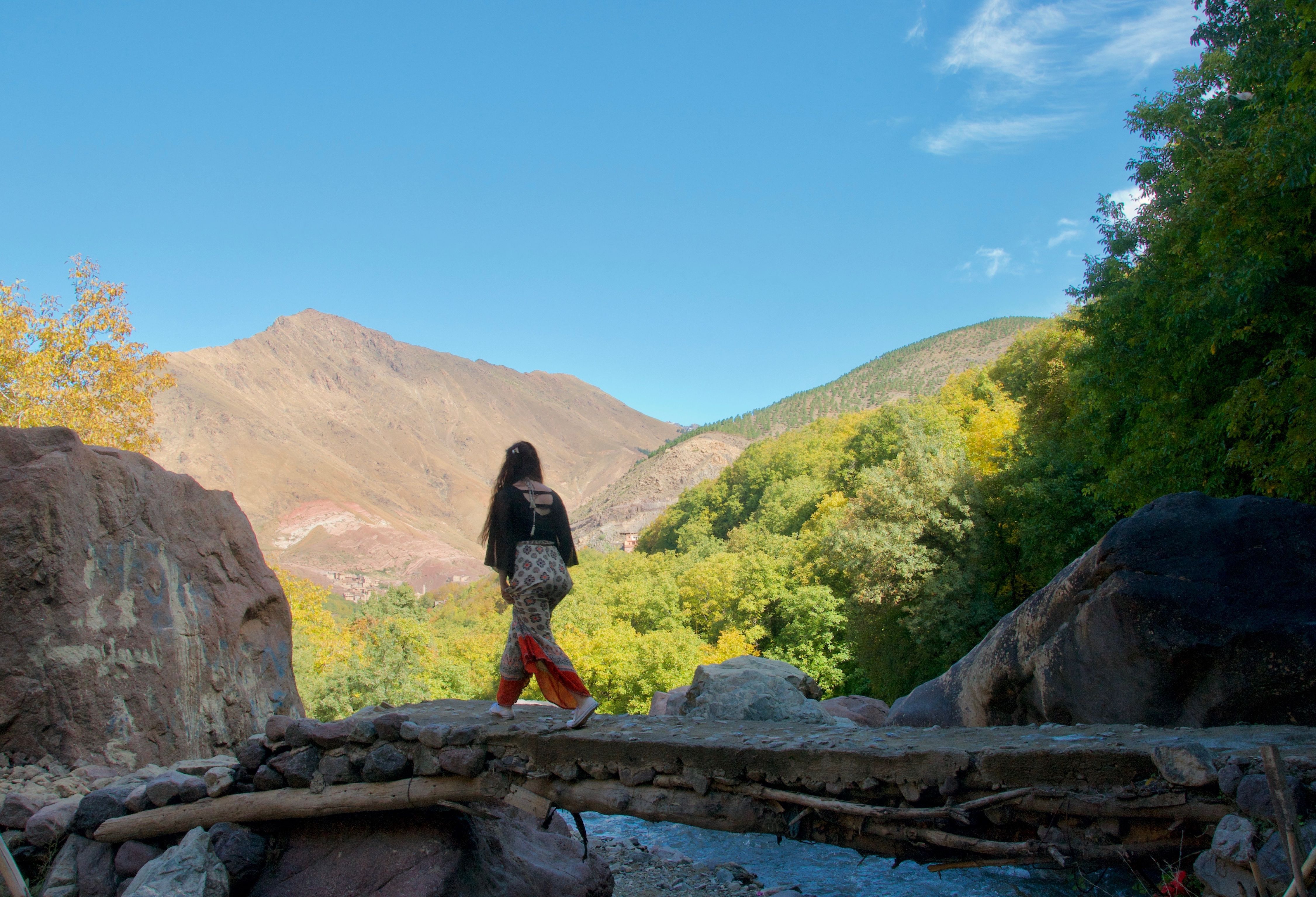 Trekking in Imlil vallei Marokko