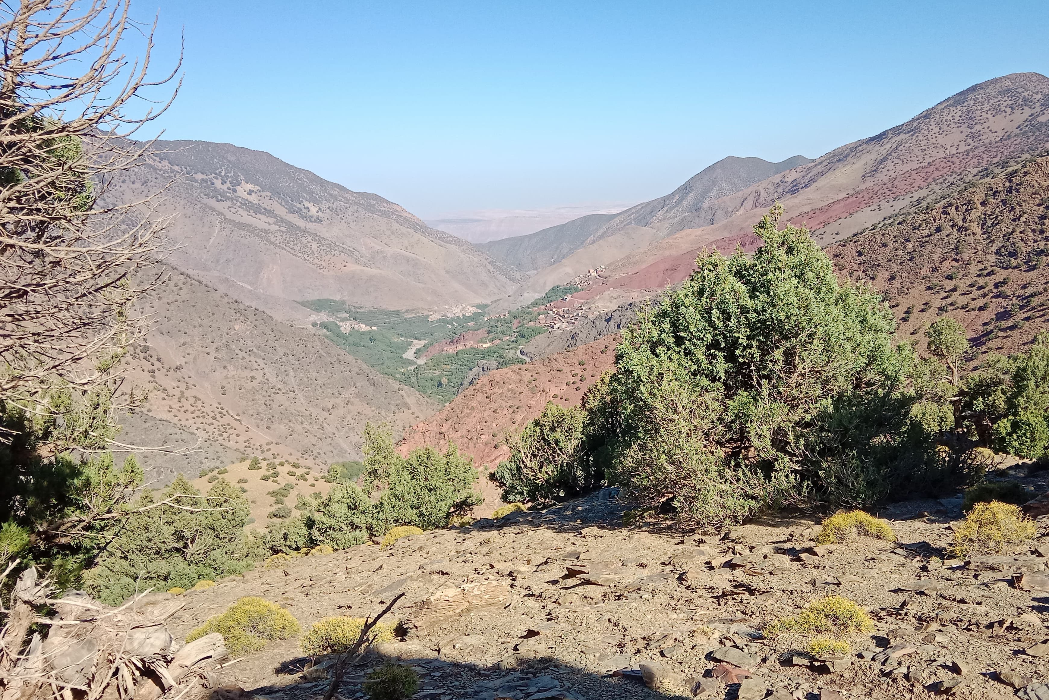 Prachtige vergezichten tijdens de trekking