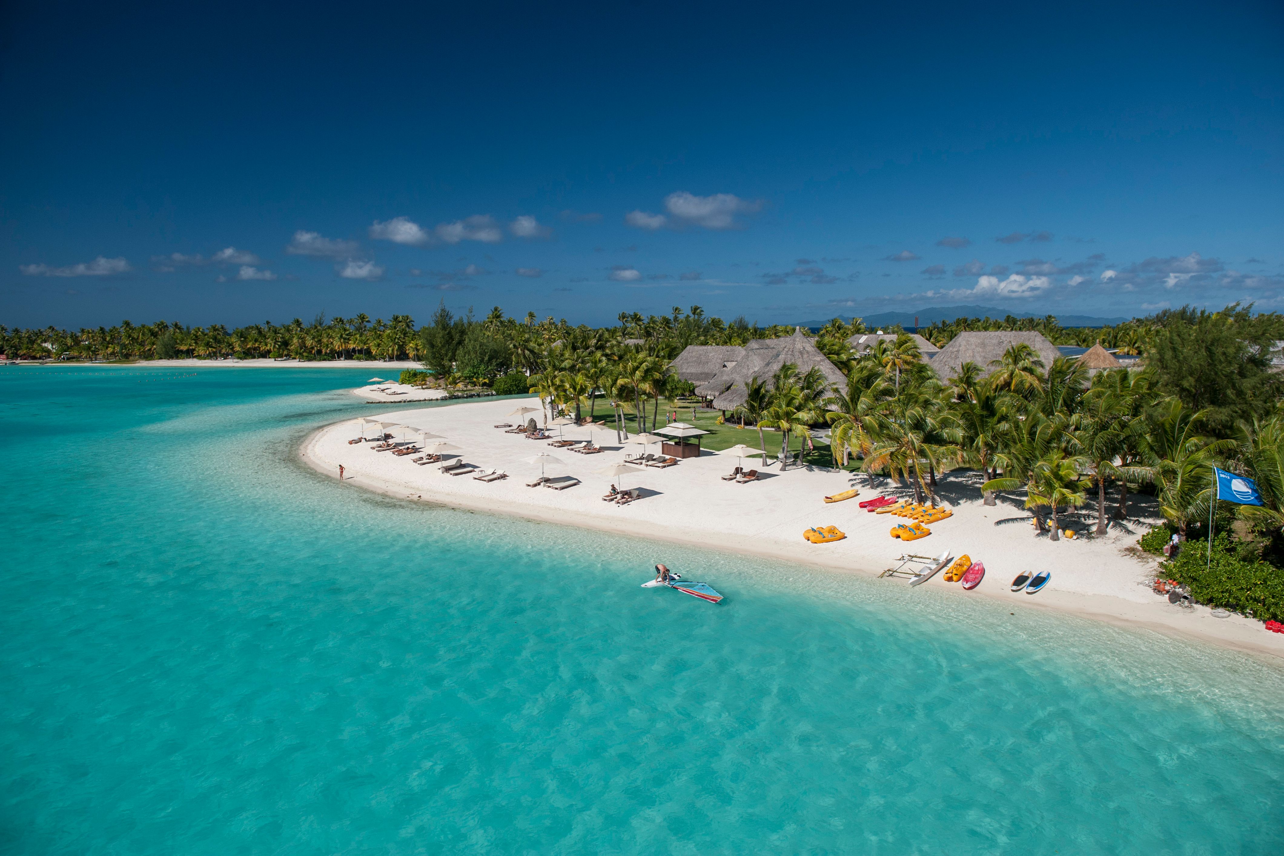 Frans-Polynesie Bora Bora St Regis Bora Bora Resort Strand