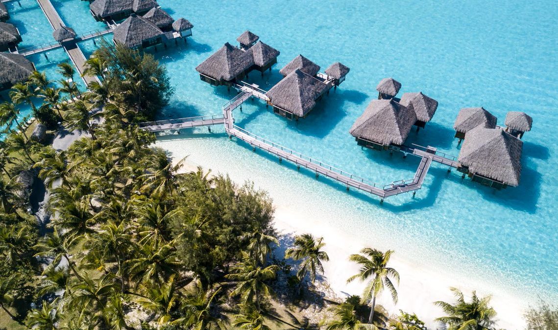 Frans-Polynesie Bora Bora St Resig Bora Bora Resort Overwater Superior Villa