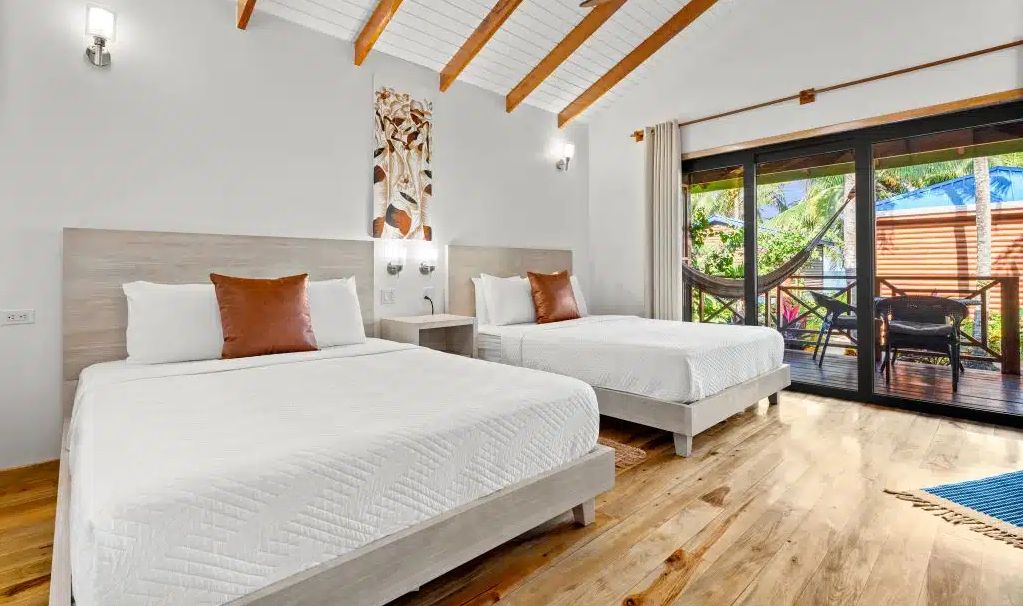 Belize Hopkins Coconut Row Boutique Hotel Resort Sea View Cabin Foxtail