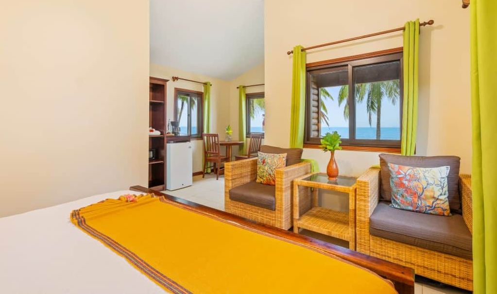 Belize Hopkins Coconut Row Boutique Hotel Resort Sea View Cabin Coconut