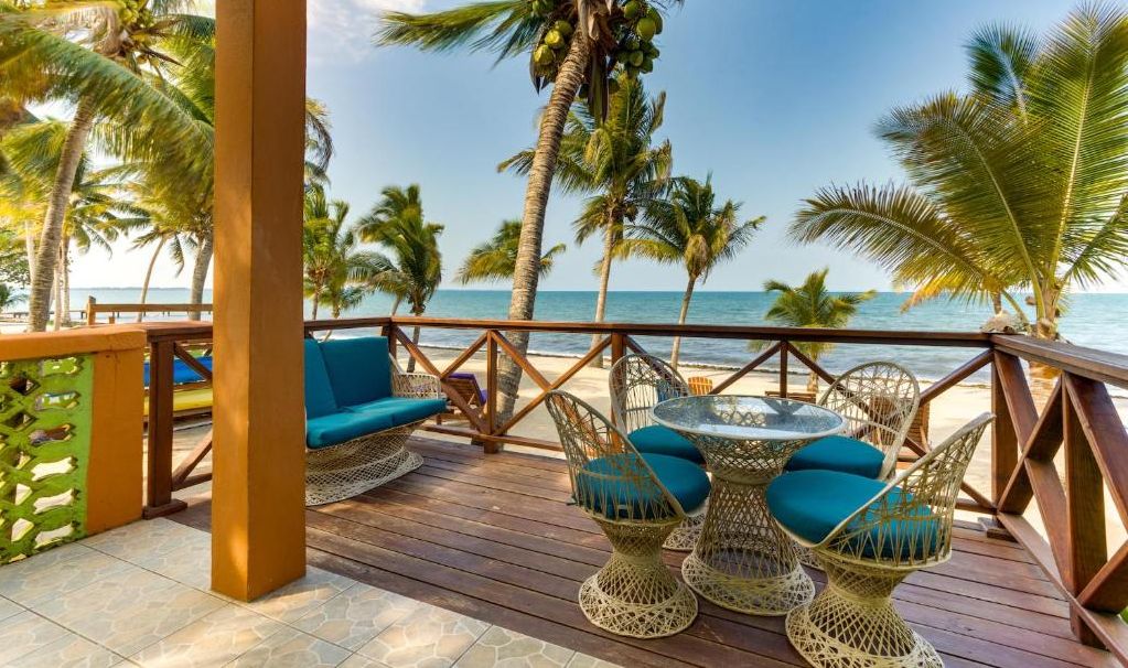 Belize Hopkins Coconut Row Boutique Hotel Resort 2 Bdr Apartment Sunrise Suite