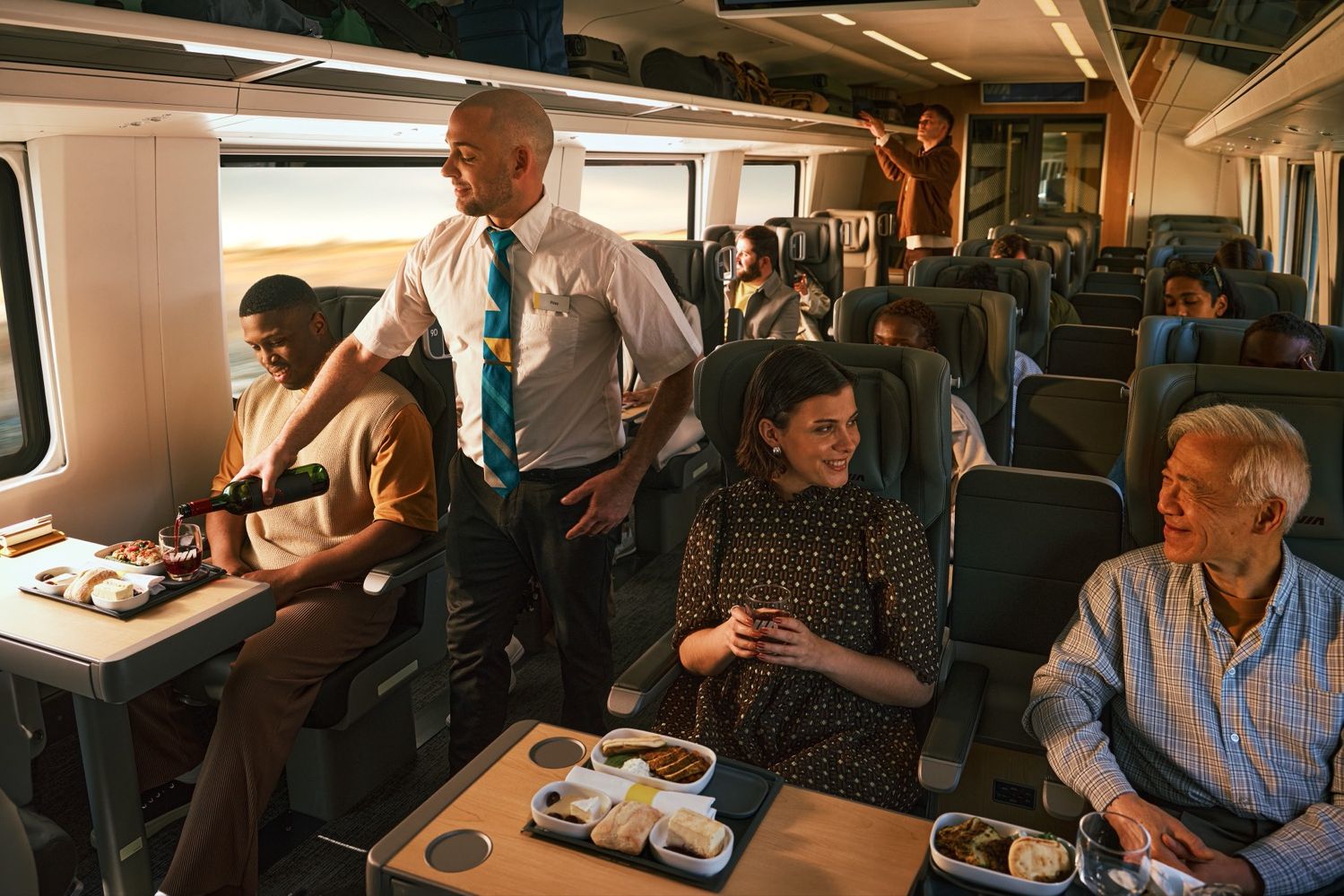 Canada Oost VIA Rail Capital Express Trein