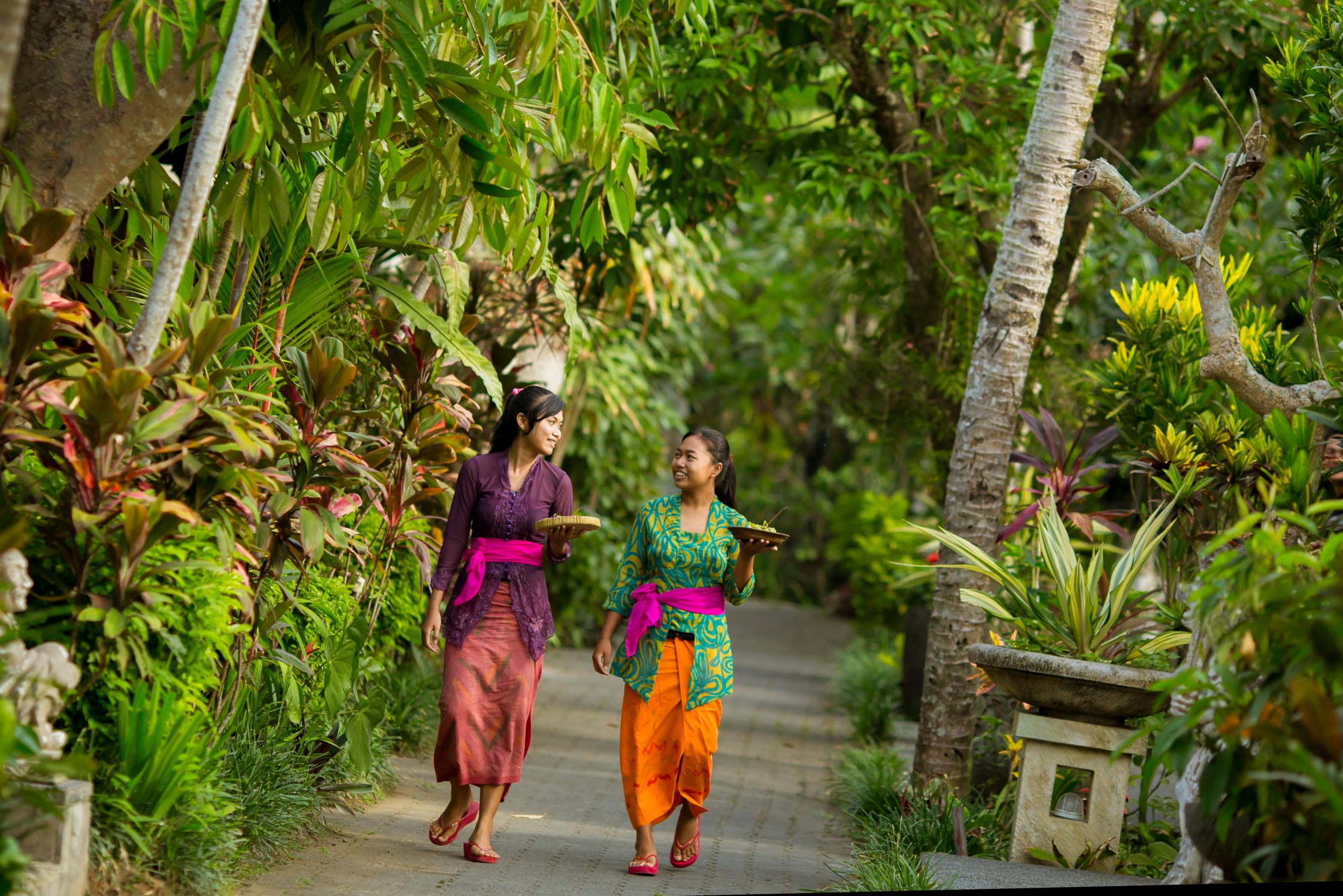 Vriendelijk personeel in het hotel