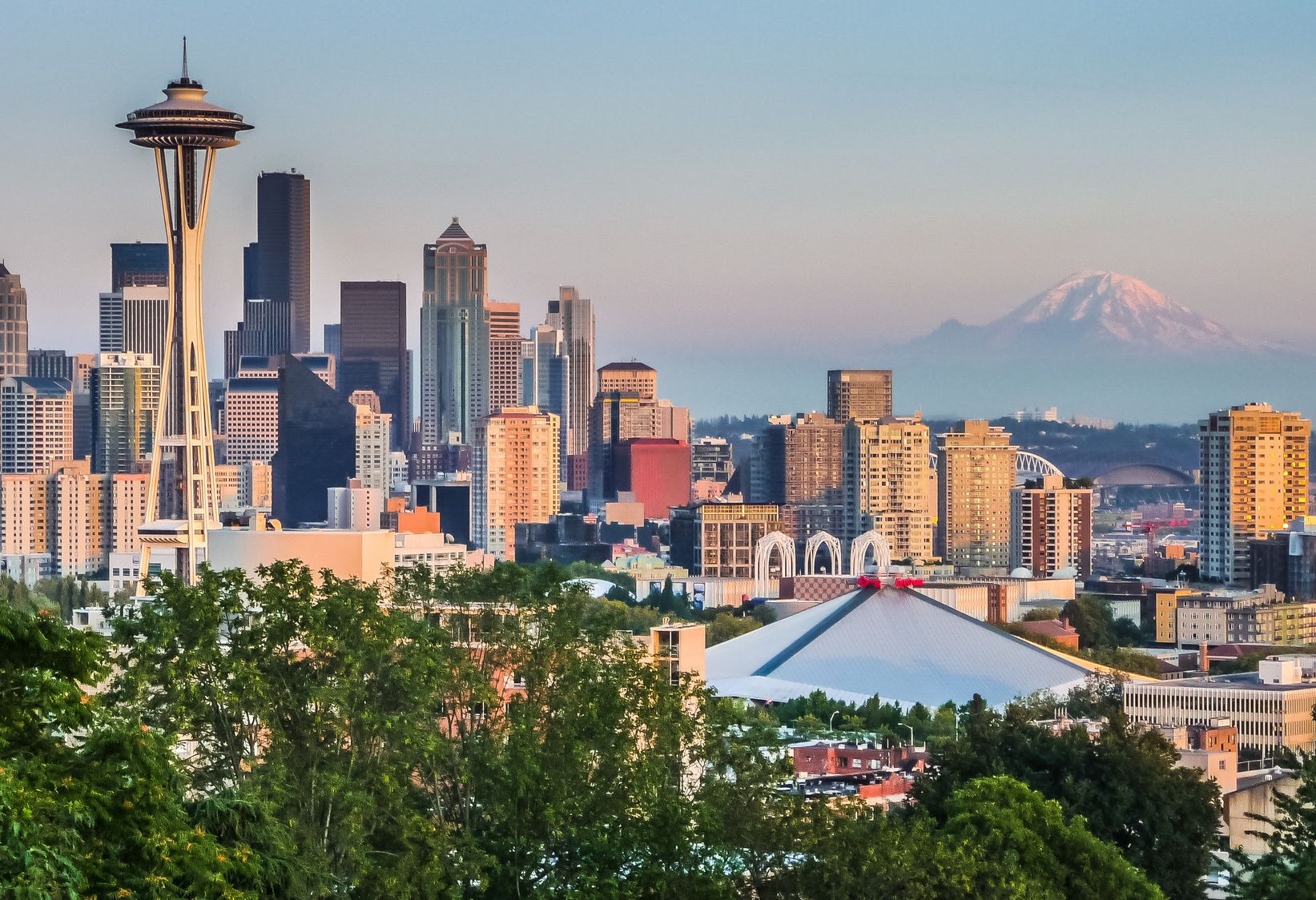 Amerika Seattle Skyline