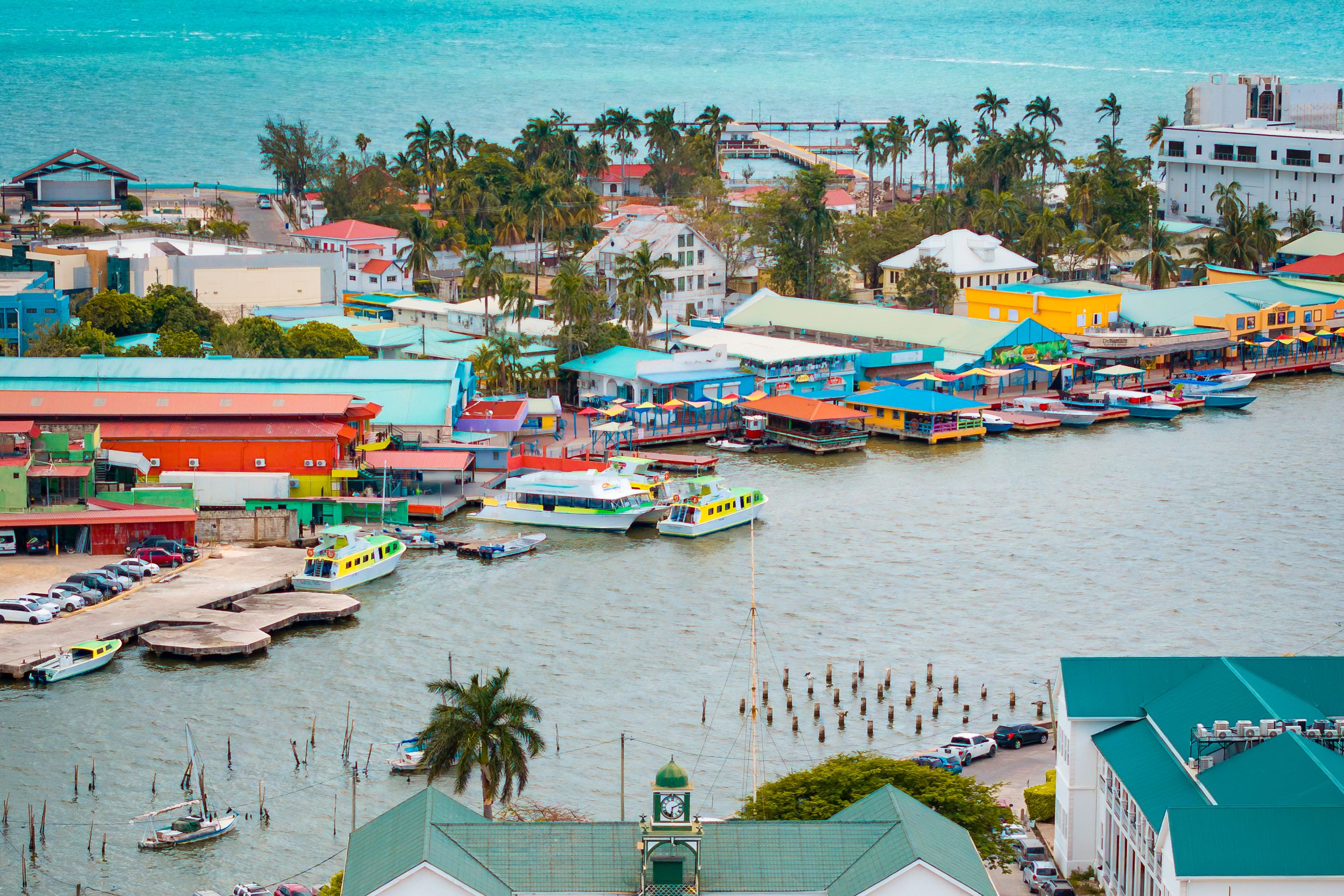 Belize City downtown