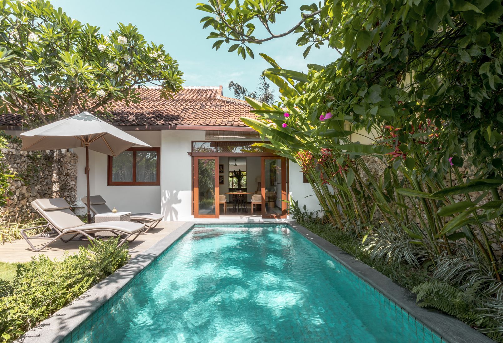 Pool Villa in The Pavilions Bali in Sanur op Bali