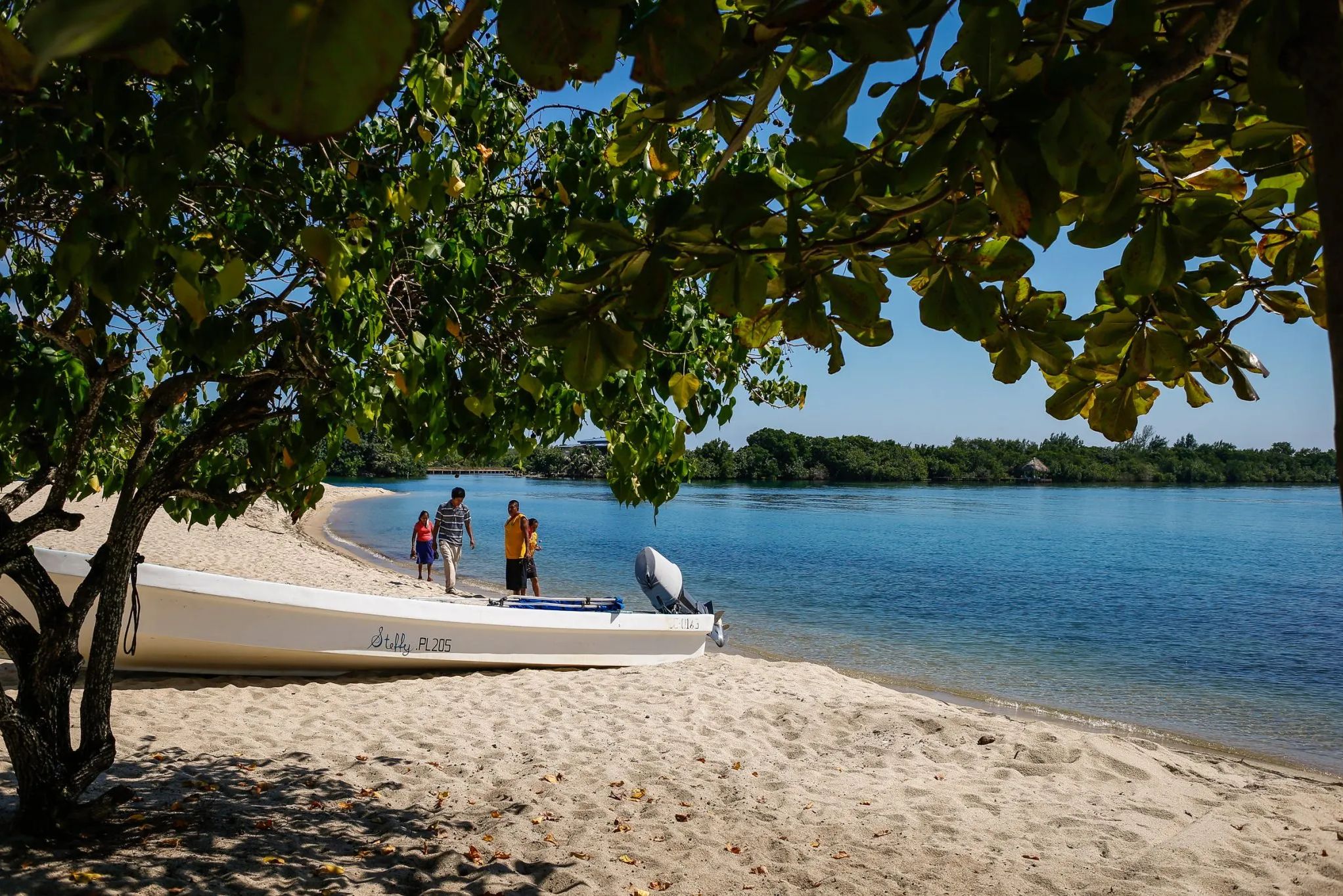 STrand van Turtle Inn Placencia