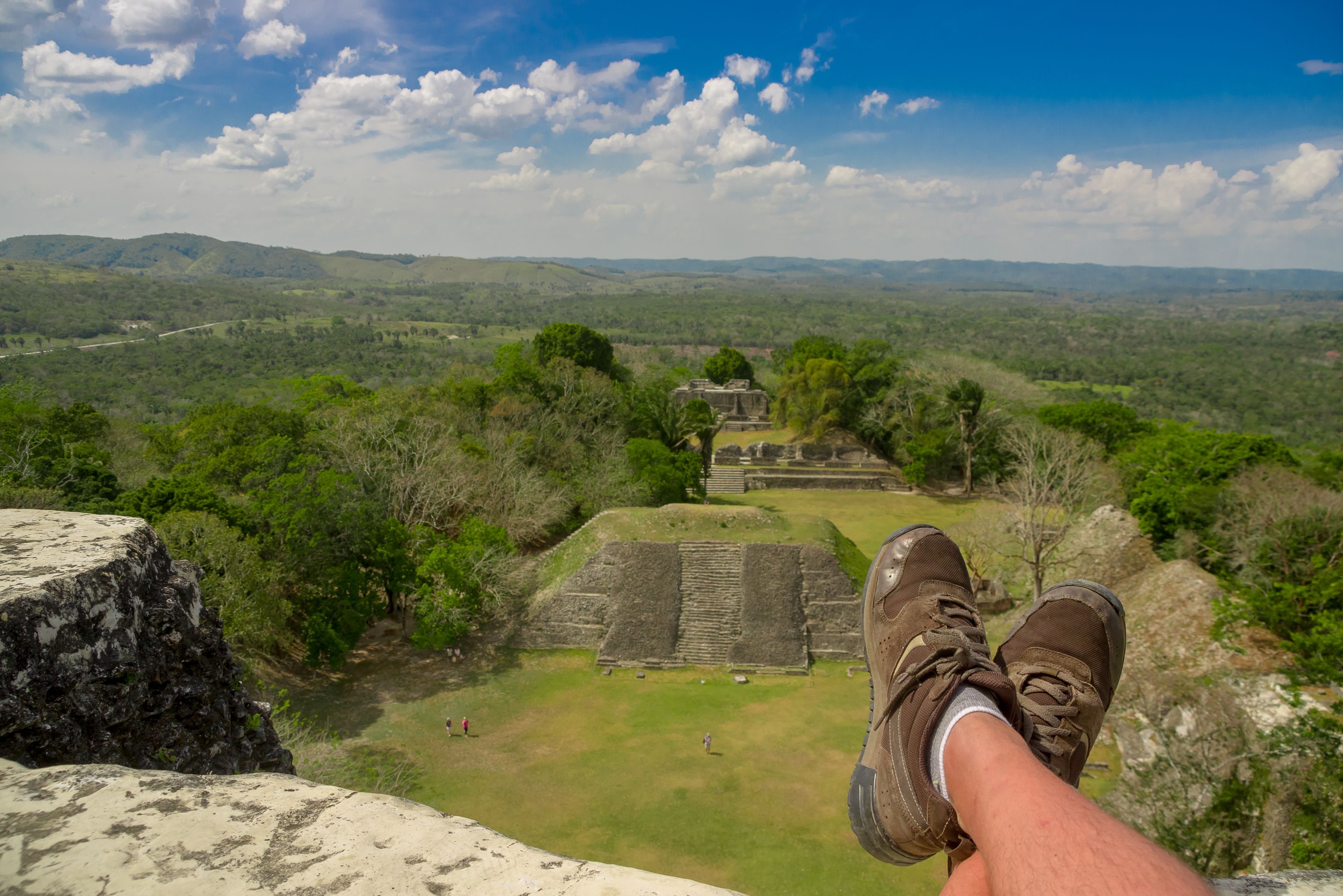 Maya-stad Xunantunich bij San Ignacio