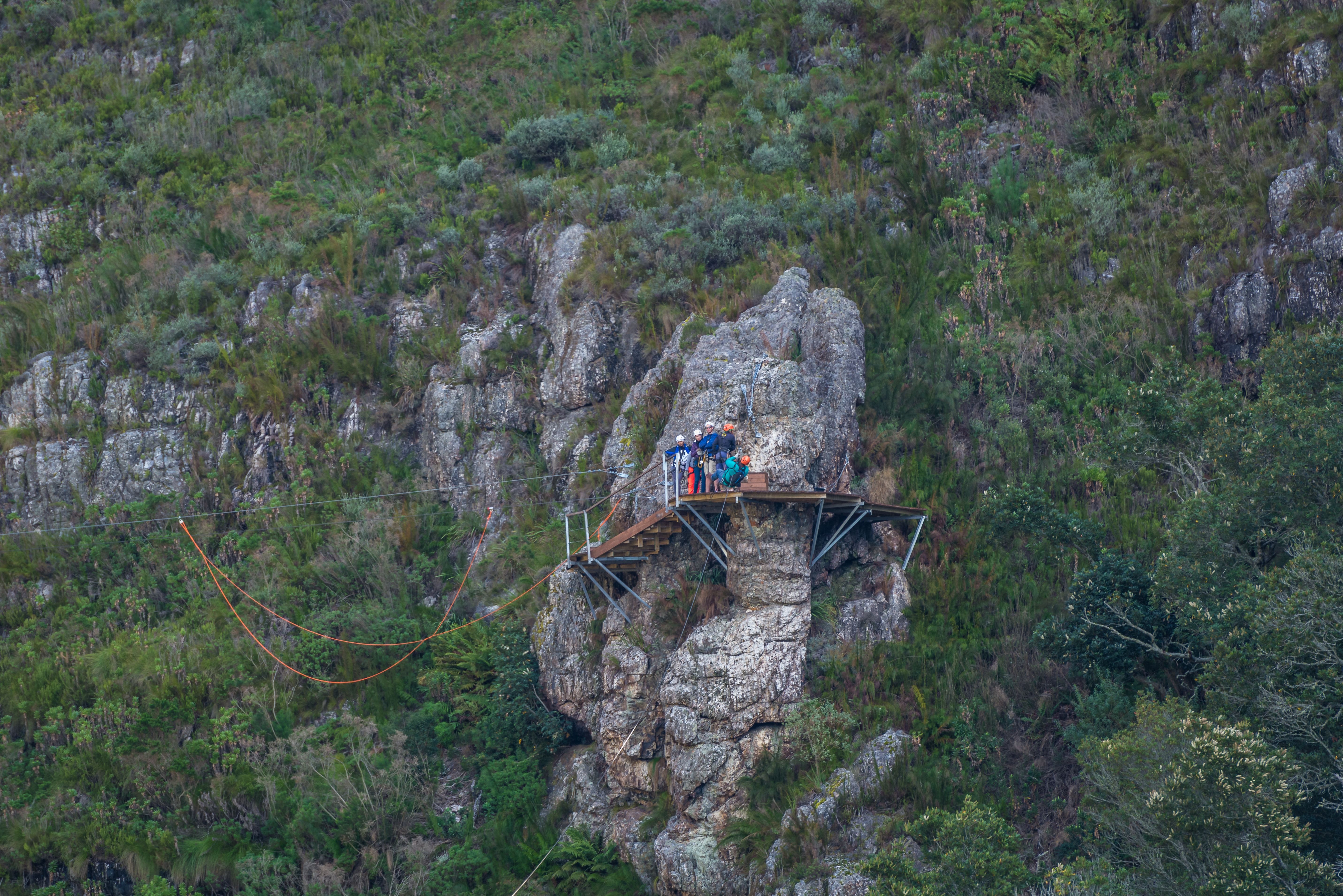 Zuid-Afrika Cape Canopy Tour Platform