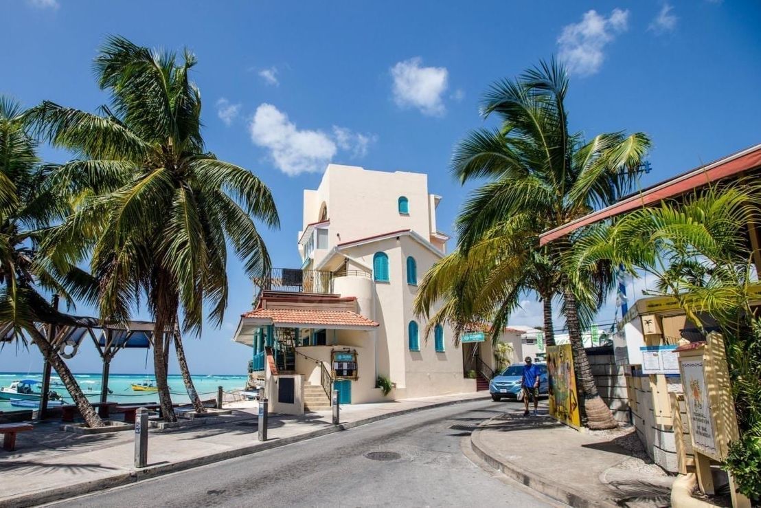 Barbados Zuidkust Christ Church Yellow Bird Hotel Omgeving