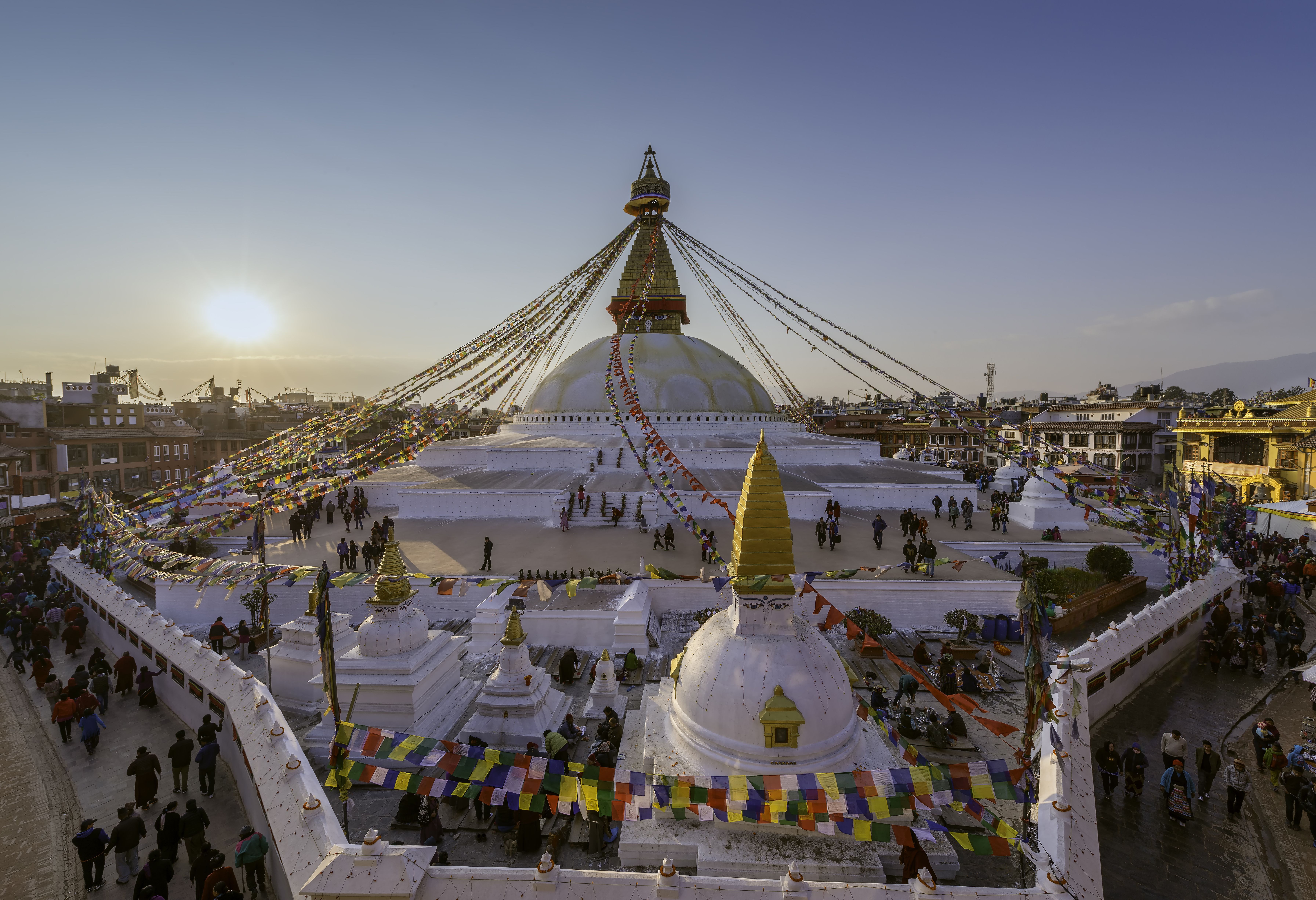 Boudhanath tempel Kathmandu