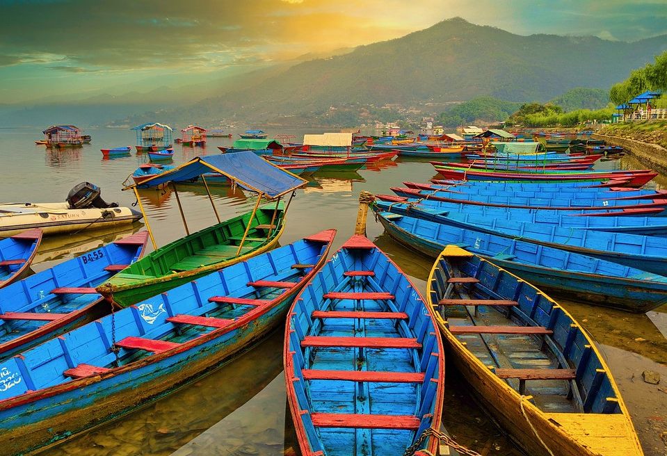 Phewa meer Pohkara Nepal
