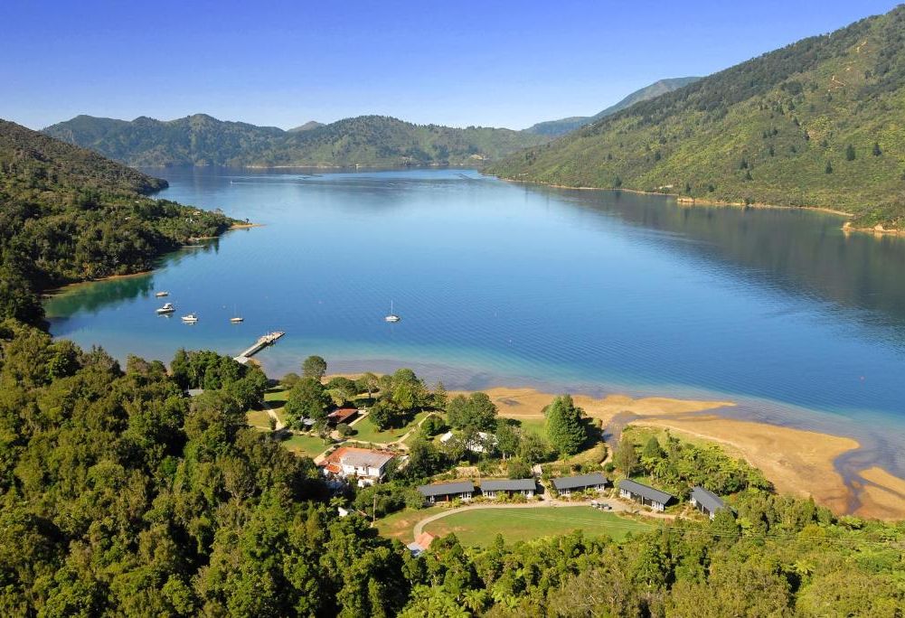 Furneaux Lodge in Marlborough