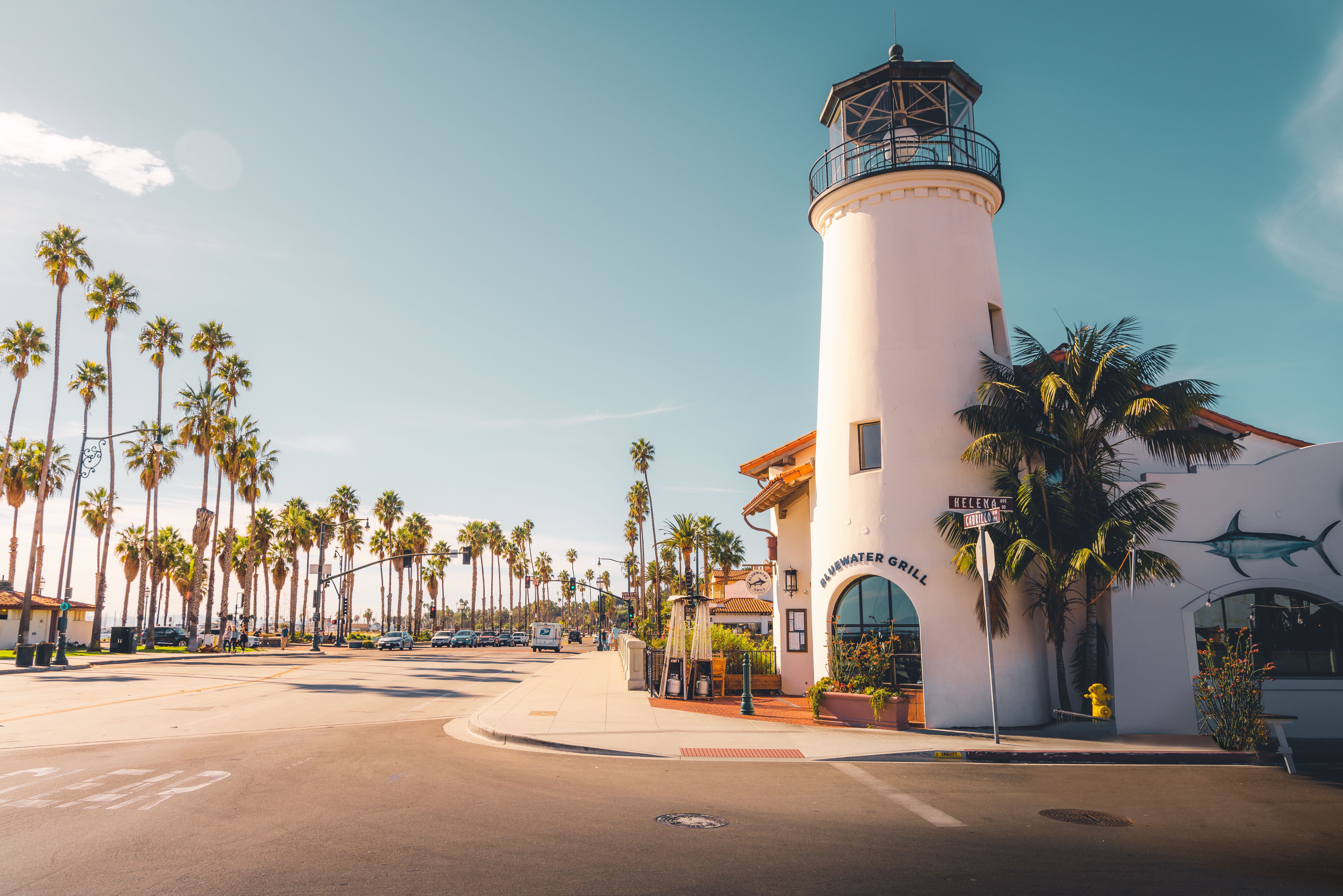 Amerika Santa Barbara Vuurtoren