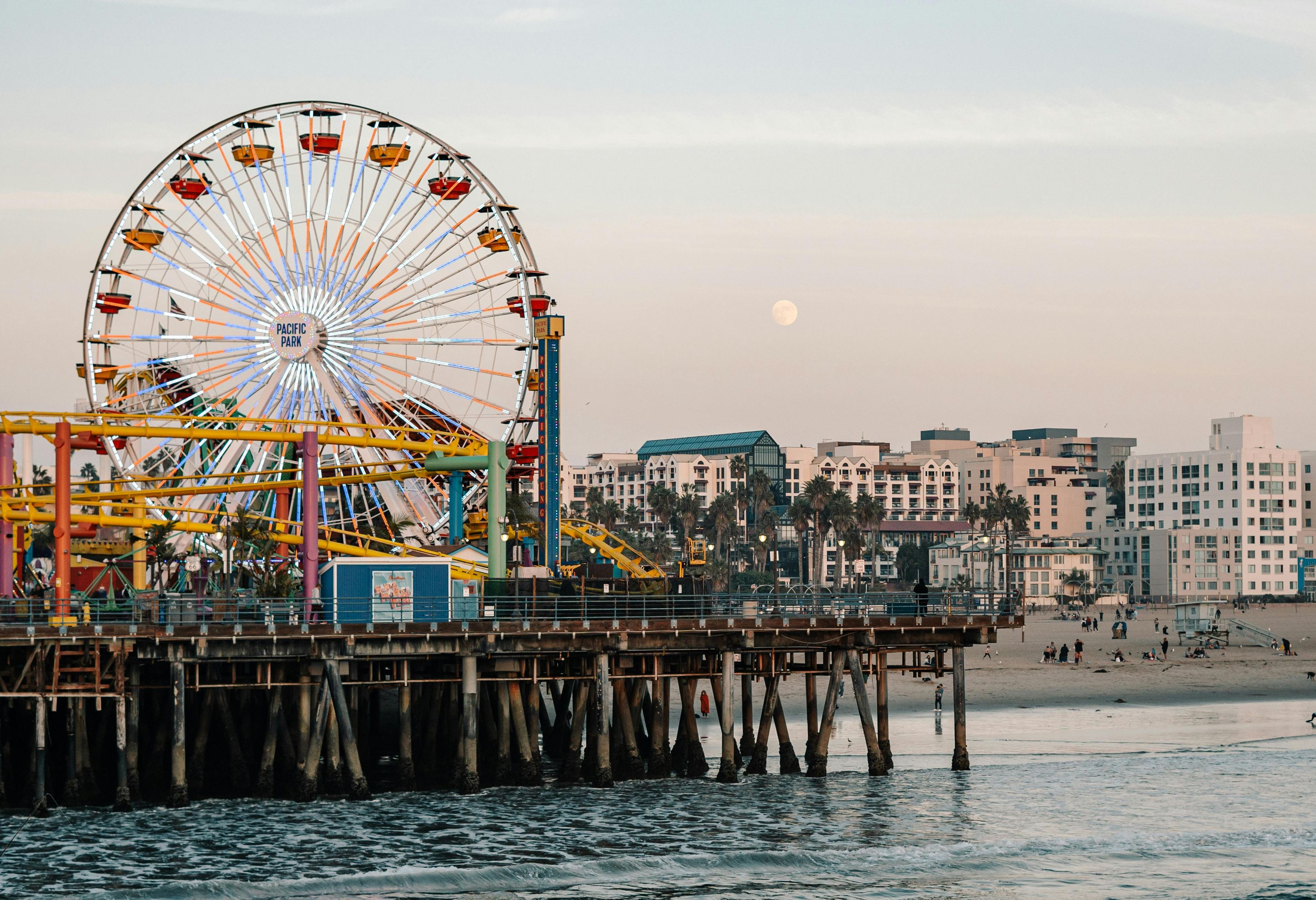 Amerika Californie Santa Monica Pier