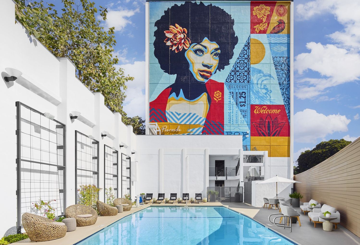 USA Pierside Hotel Santa Monica  Zwembad