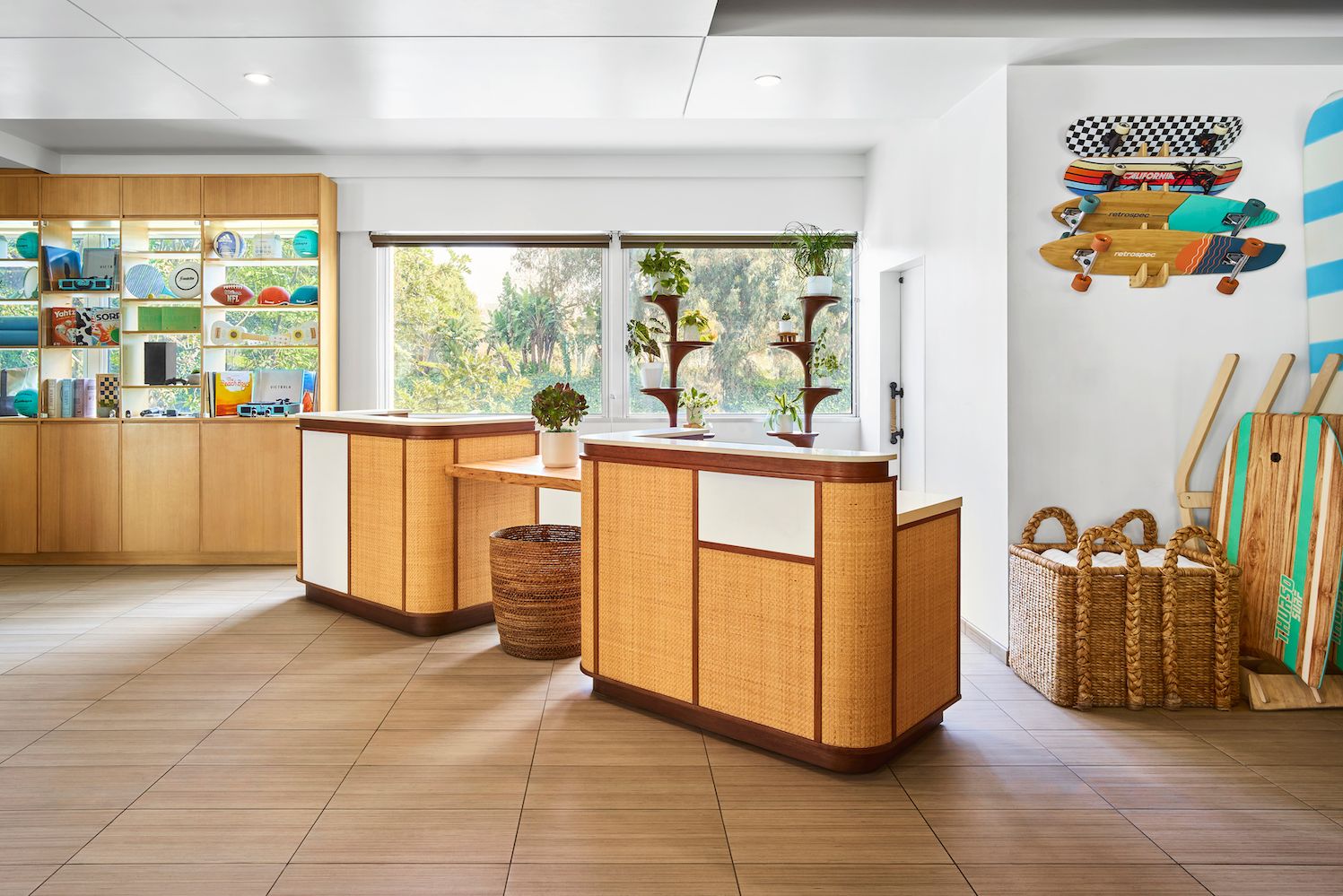 USA Pierside Hotel Santa Monica Receptie
