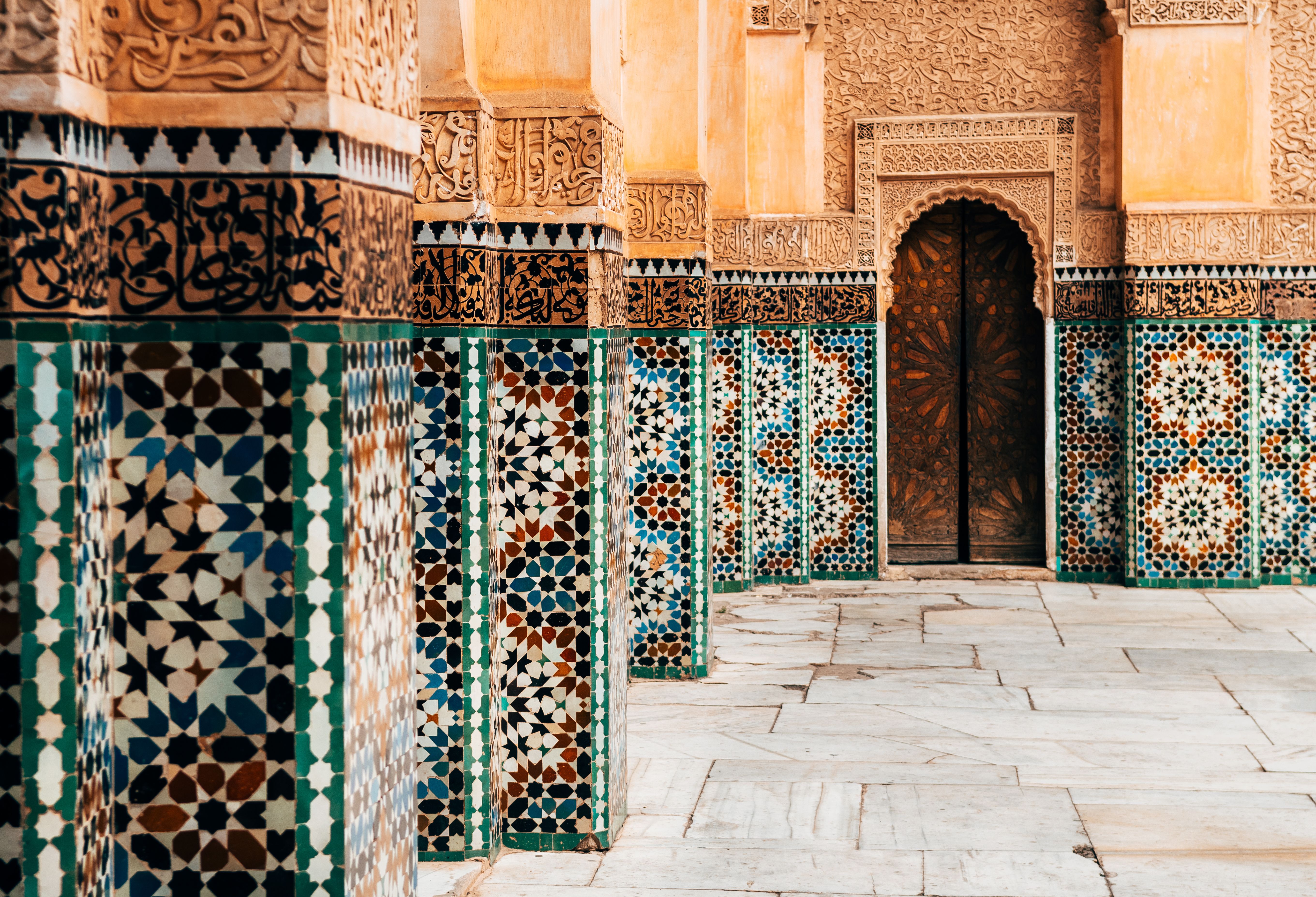 Marokko Marrakech Paleis