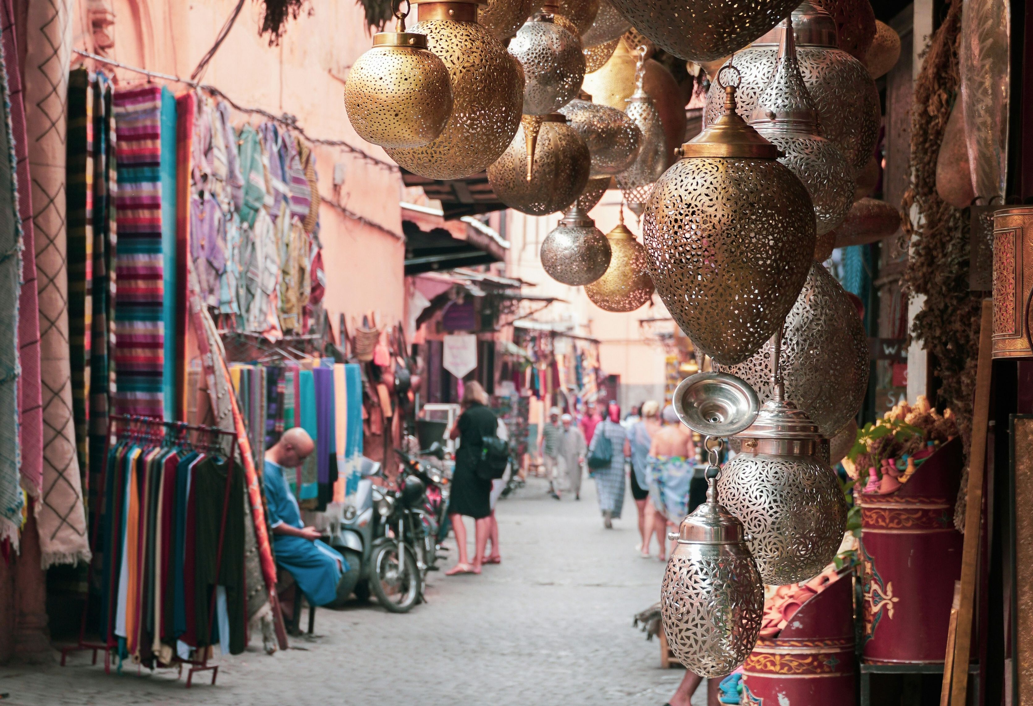 Marokko Marrakech Medina
