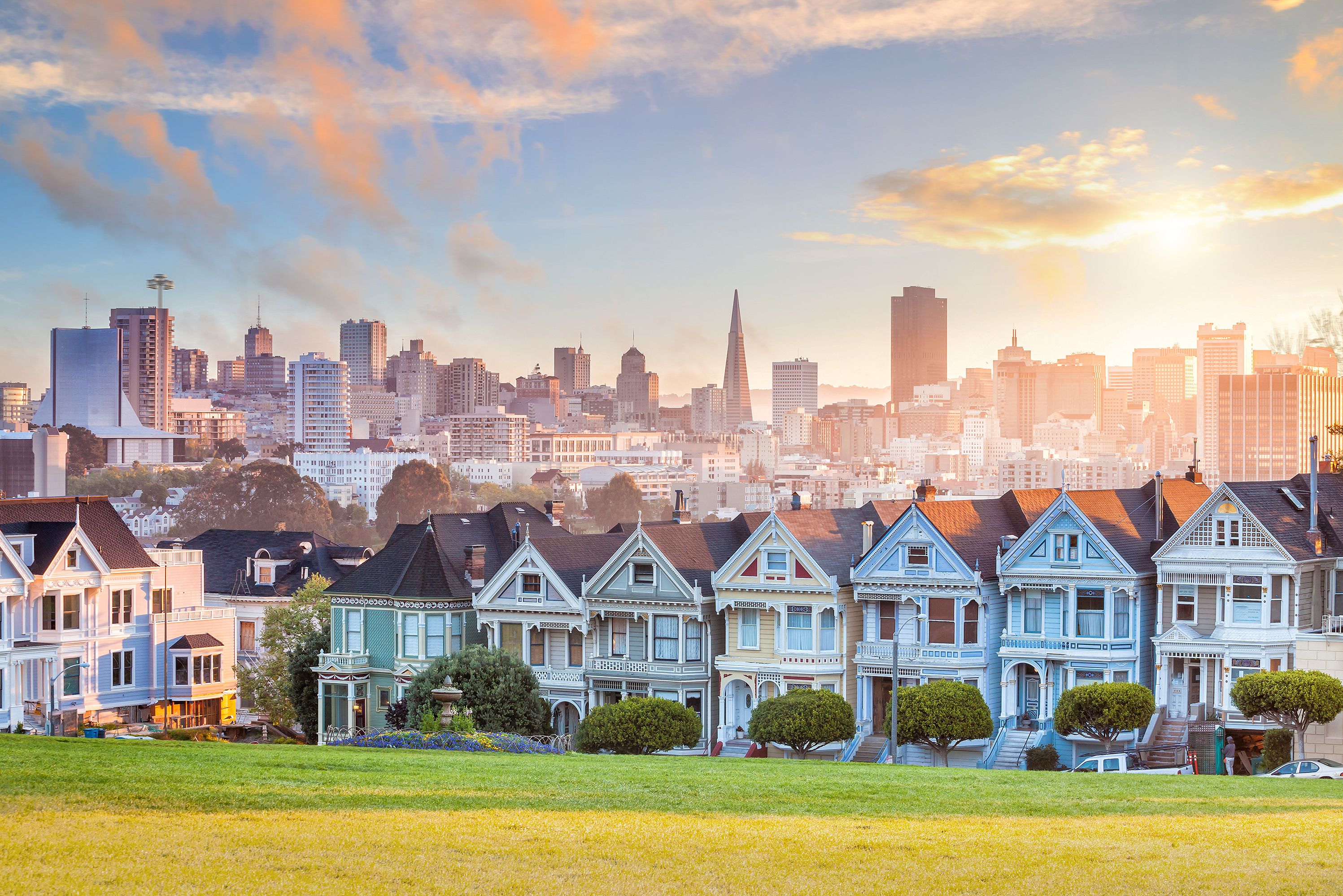 Amerika Californie San Francisco Huizen