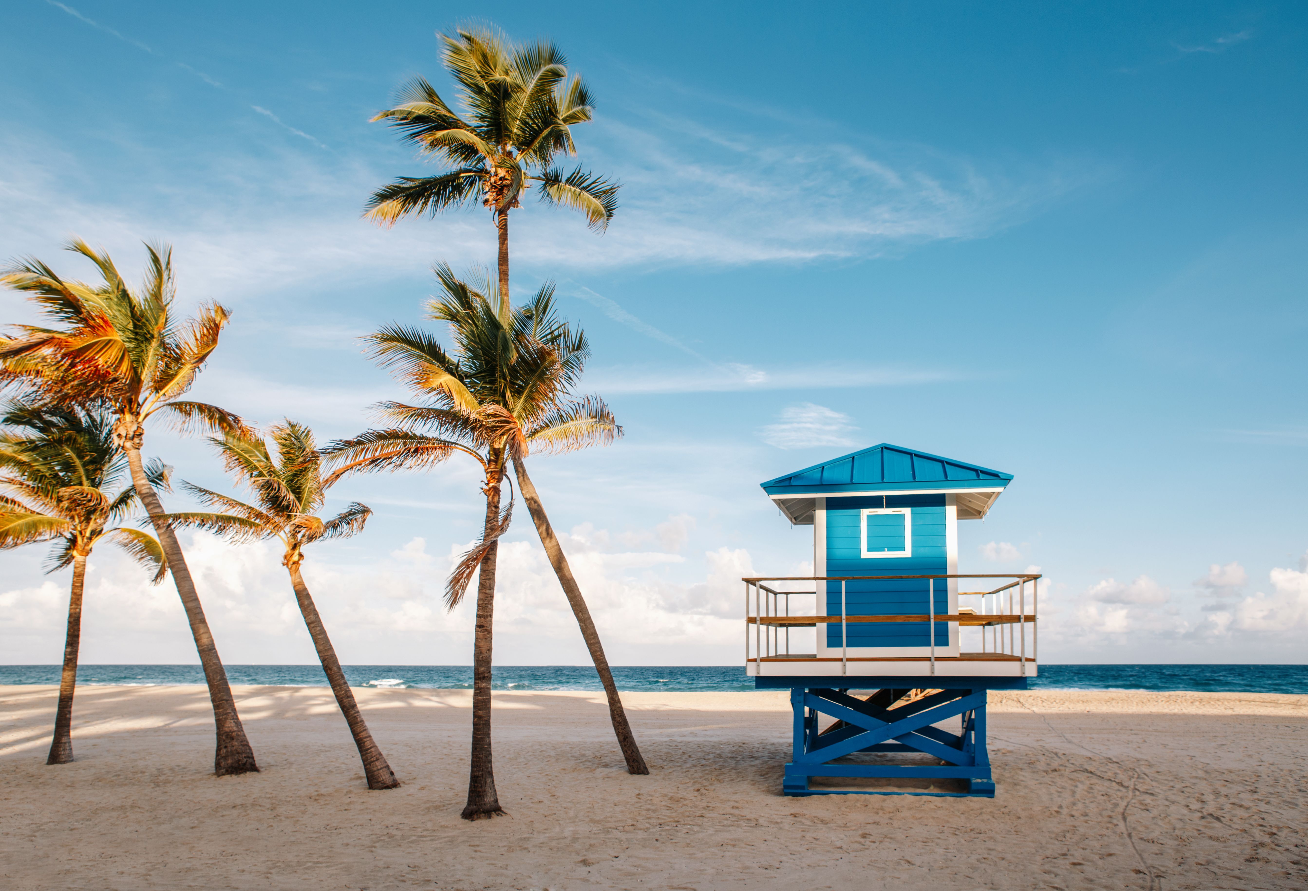 Amerika Miami Florida Strandwacht