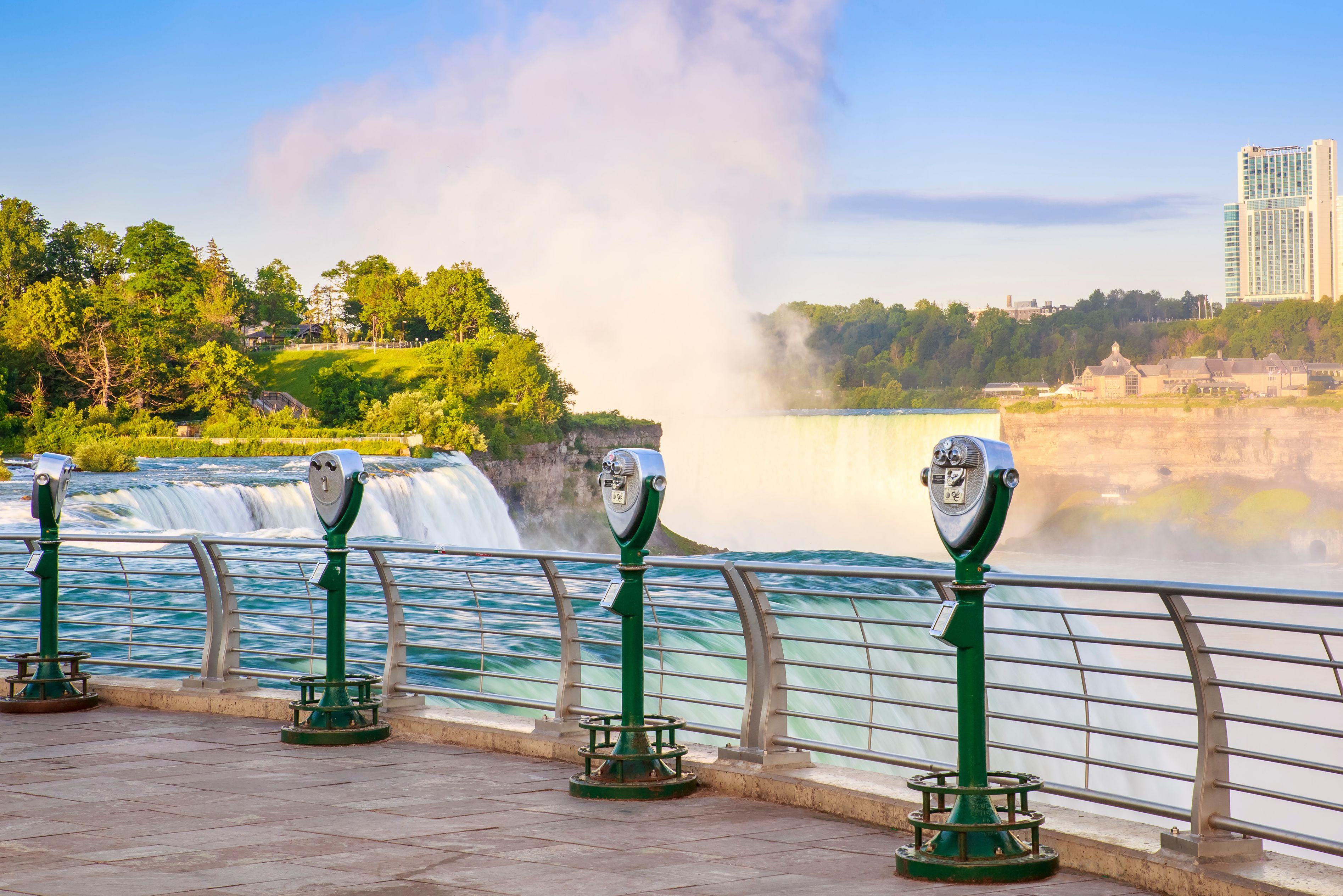 Amerika New York Niagara Falls Uitzicht