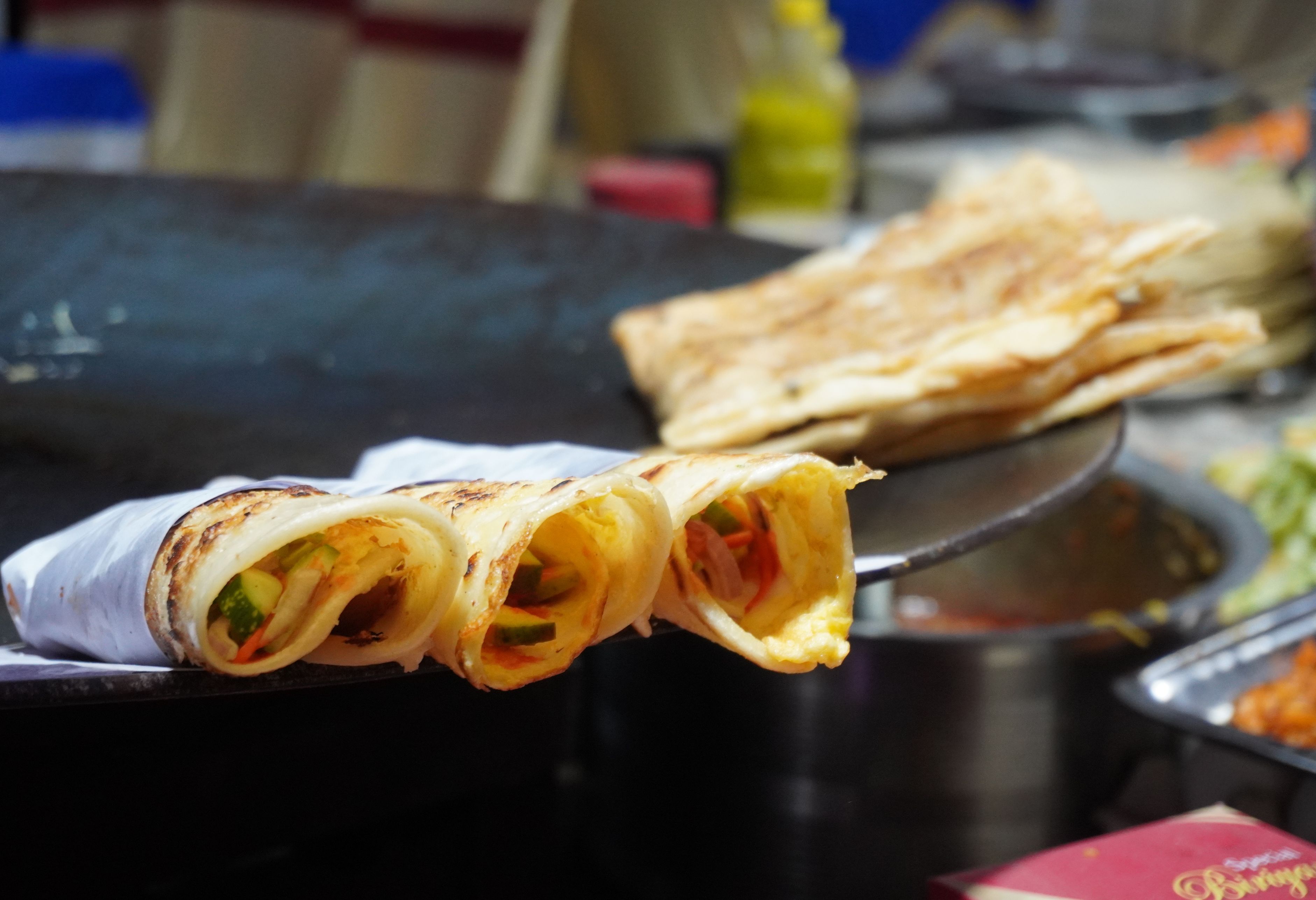 Streetfood wraps India