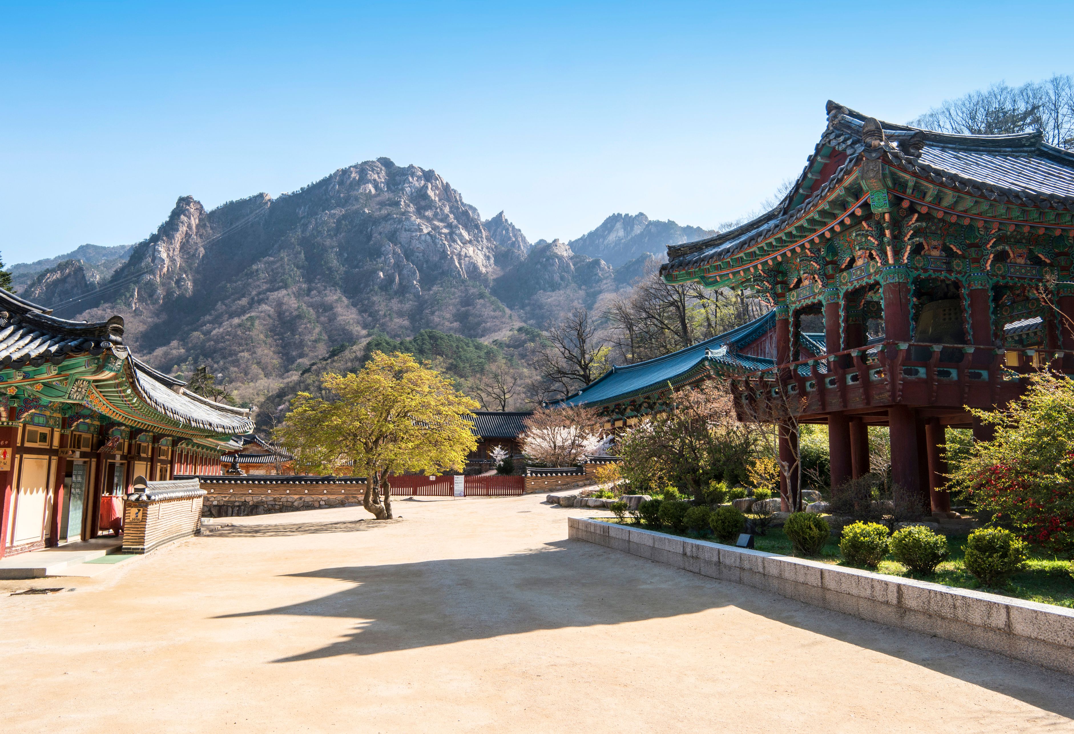 Tempel in Seoraksan National Park