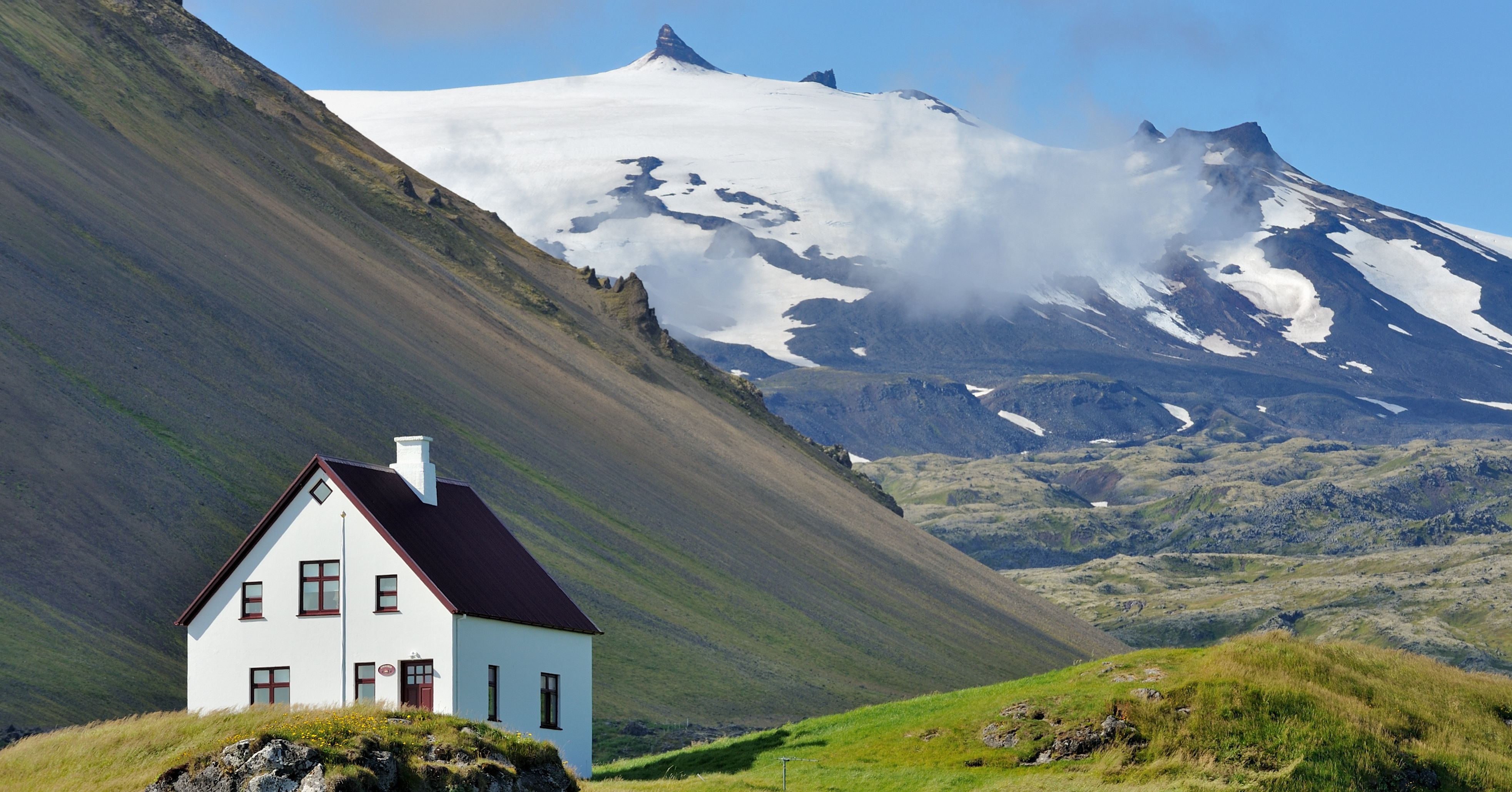 IJsland-Snæfellsjökull-Vulkaan