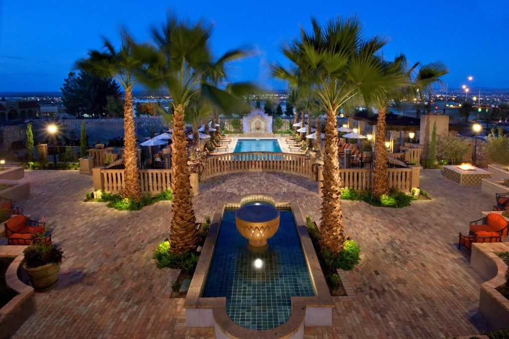 Amerika New Mexico Hotel Encanto de Las Cruces Zwembad