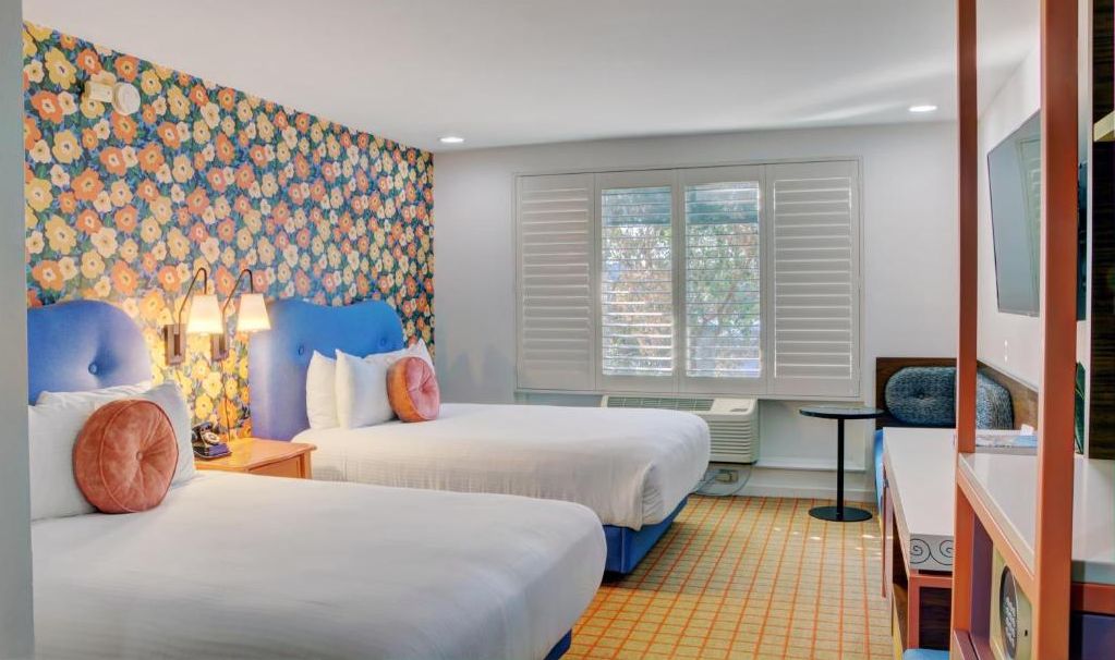 Amerika Los Angeles The Hollywood Franklin Hotel 2 Queen Kamer