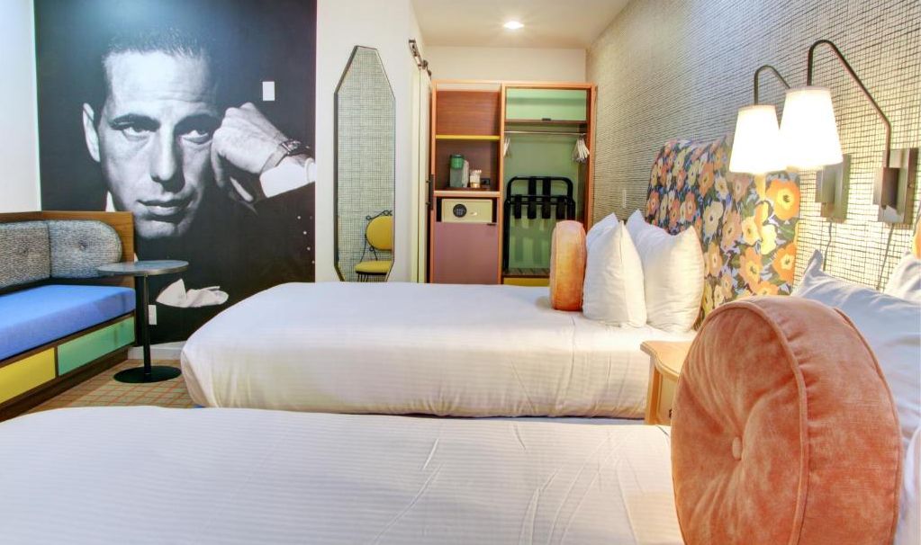 Amerika Los Angeles The Hollywood Franklin Hotel 2 Queen Kamer