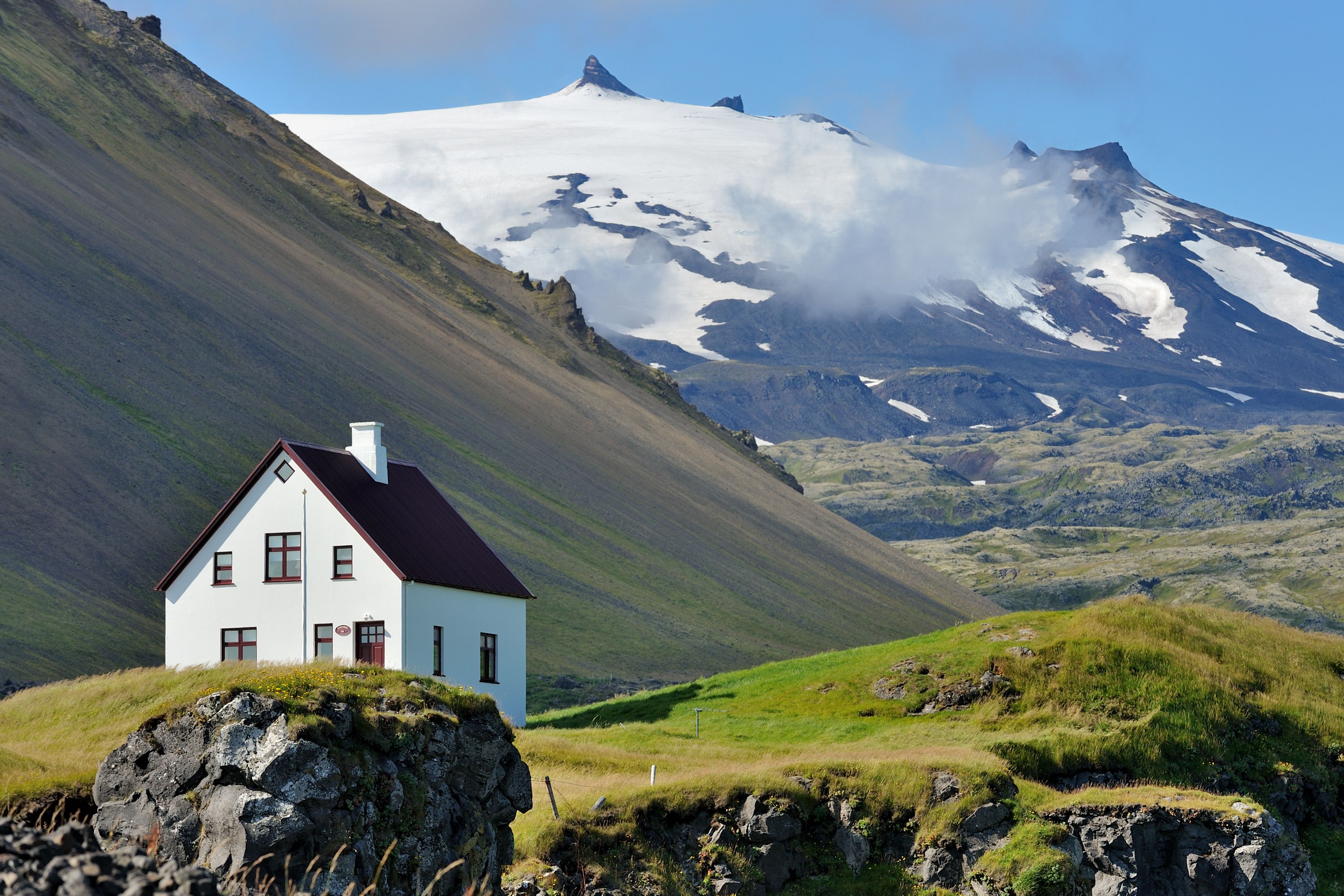 IJsland-Snæfellsjökull-Vulkaan