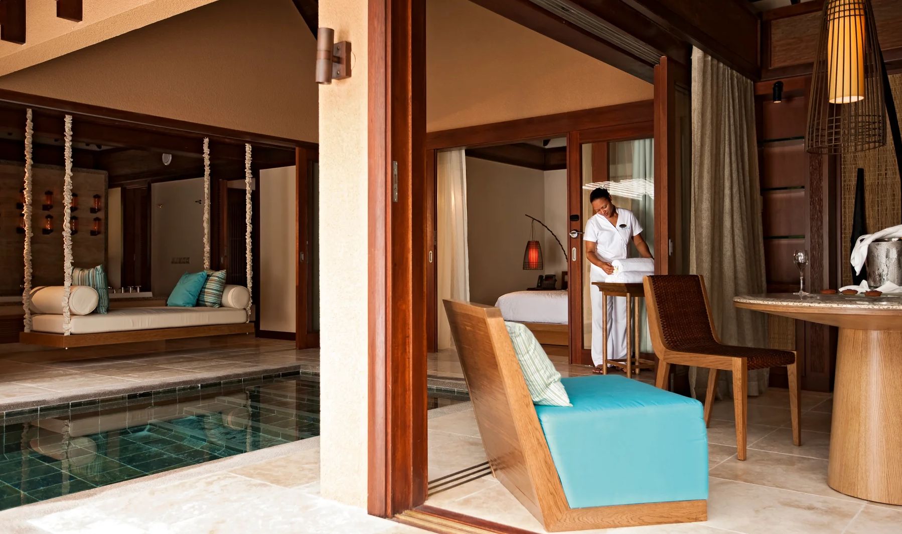 Seychellen Mahe Constance Ephelia Resort Family Villa