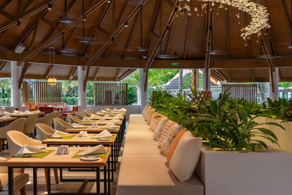 Malediven Noord Male Atol Bandos Maldives Restaurant