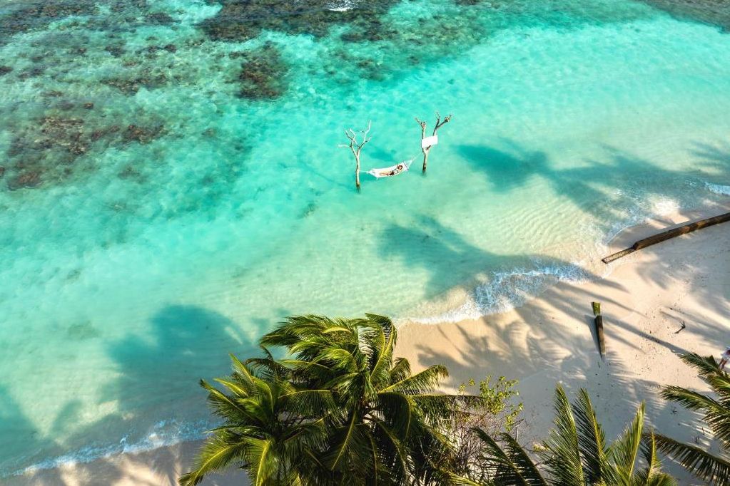 Malediven Noord Male Atol Bandos Maldives Strand