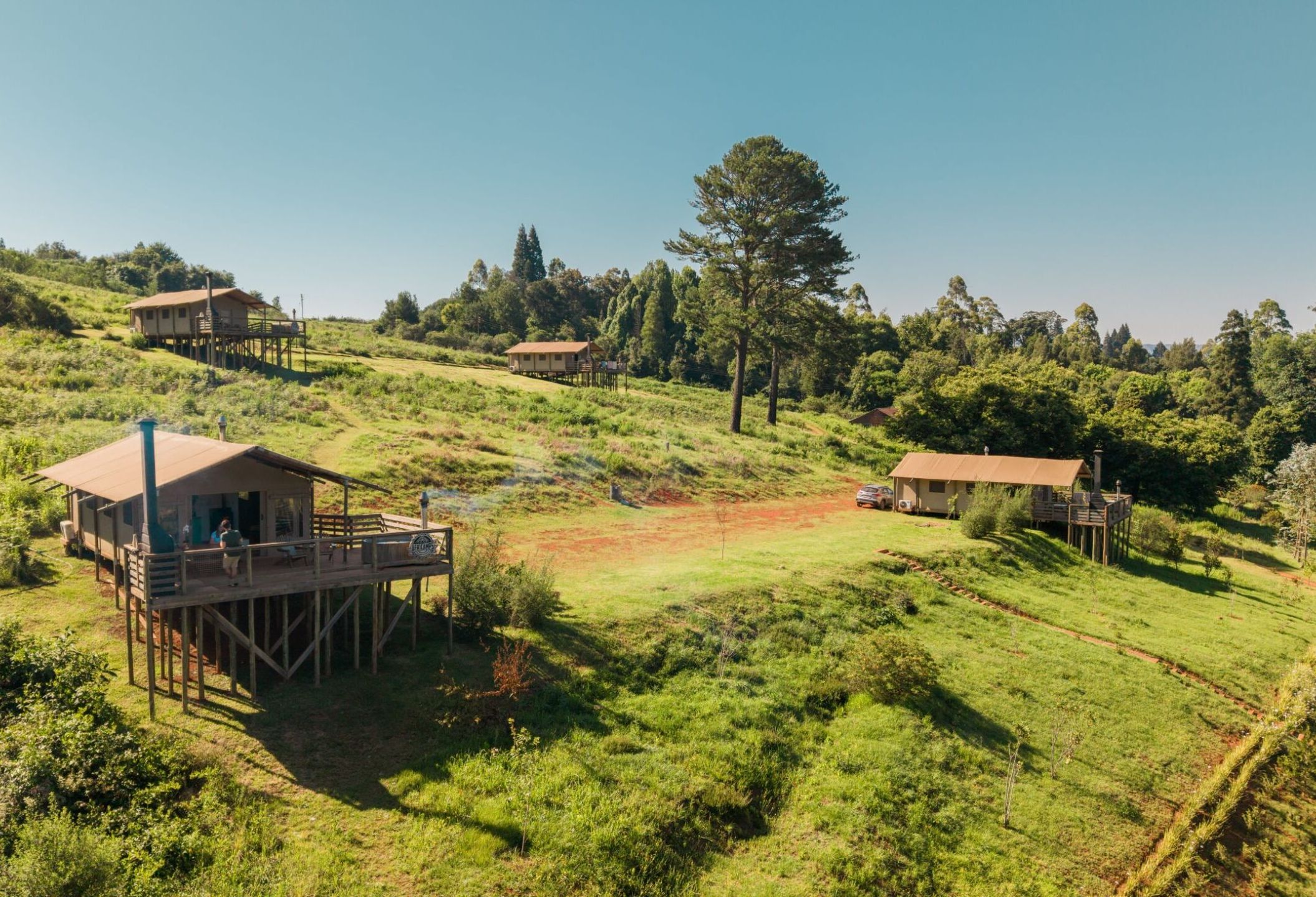Glamping tent Magoebaskloof