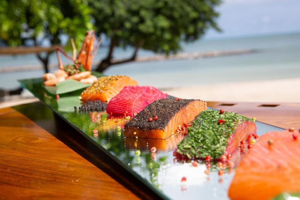 mauritius sands suites resort dineren