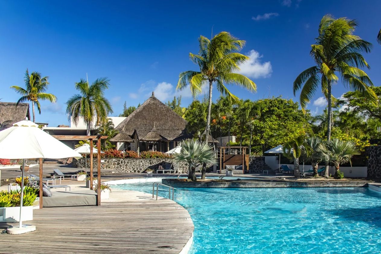 Mauritius Solana Beach Resort Zwembad