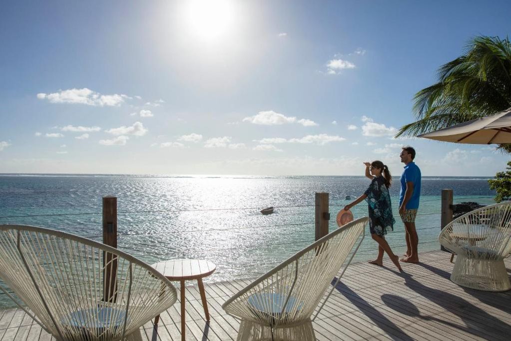 Mauritius Solana Beach Resort Uitzicht