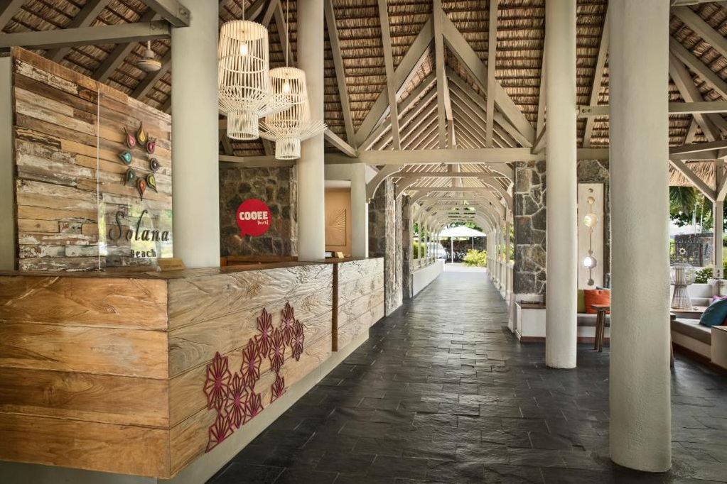 Mauritius Solana Beach Resort Receptie