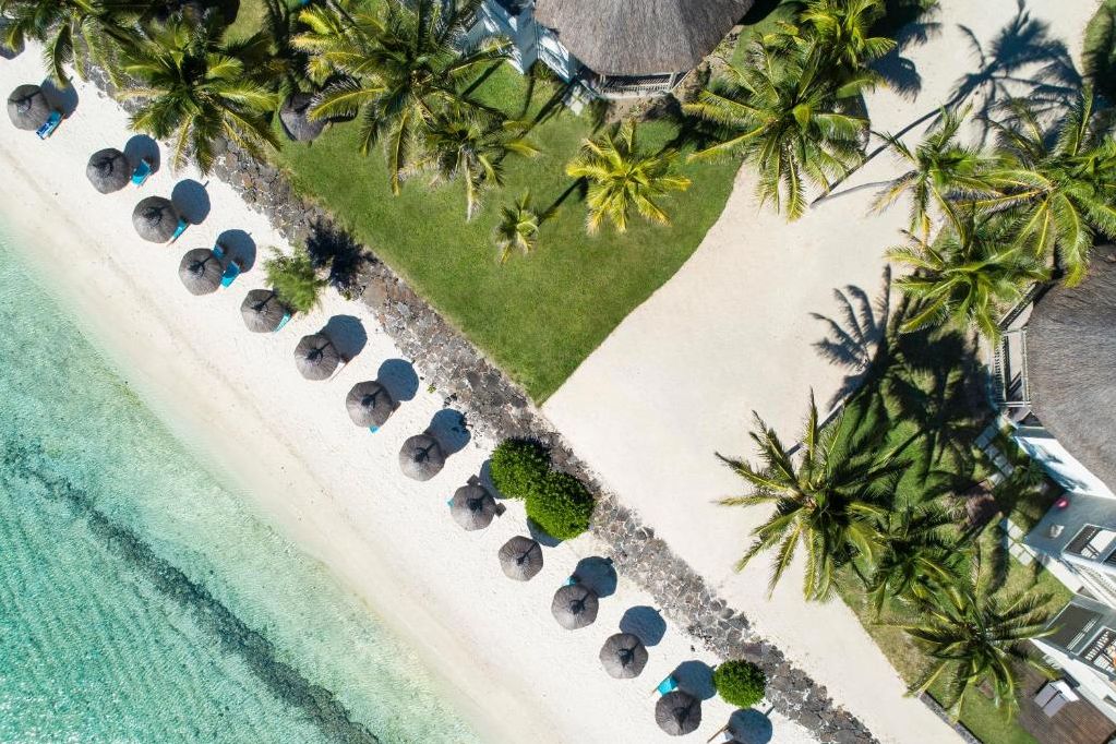 Mauritius Solana Beach Resort Strand